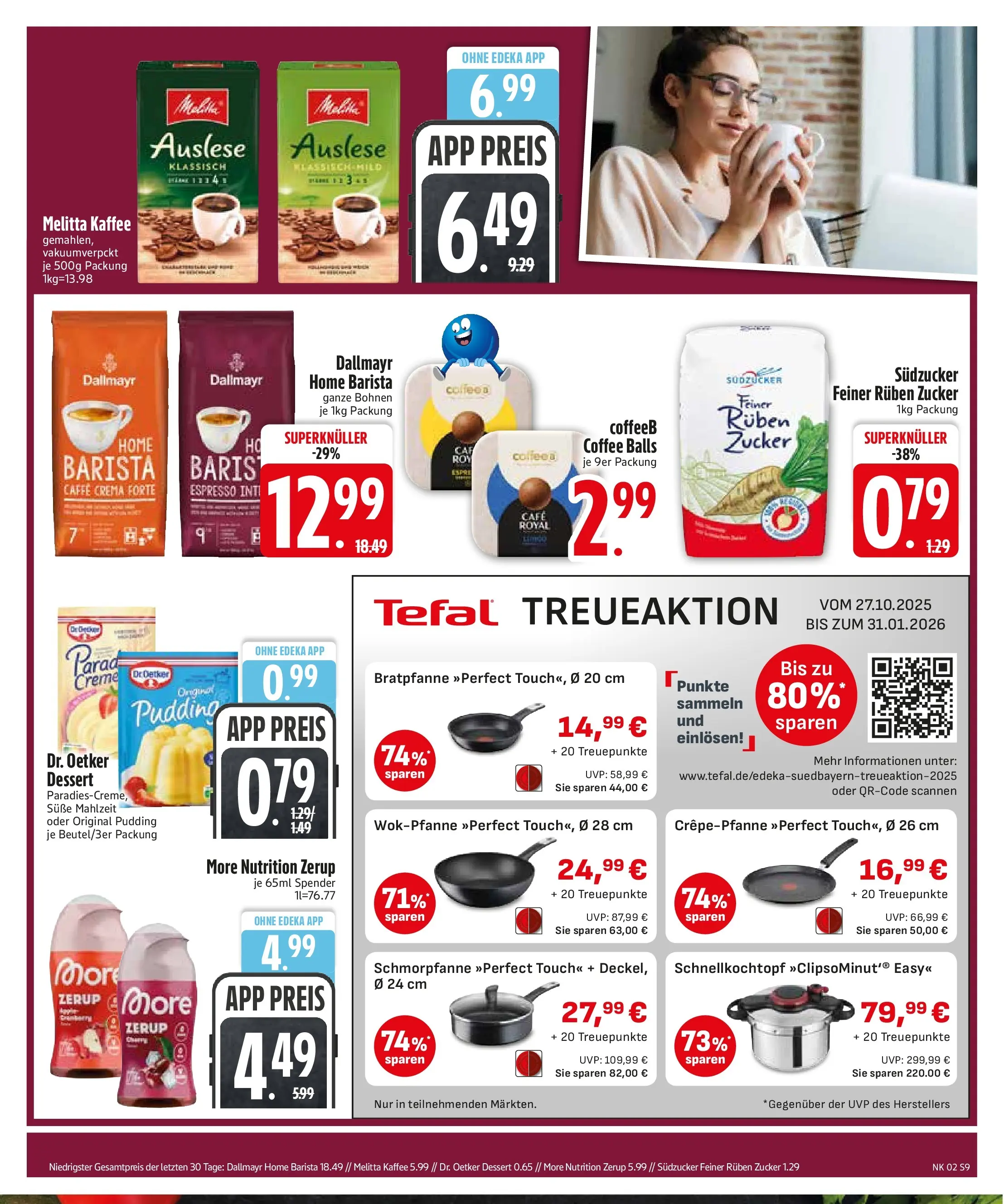 Edeka prospekt Inning/Ammersee	 (ab 04.01.2026) » Angebote Online | Seite: 11 | Produkte: Melitta, Pudding, Creme, Zucker