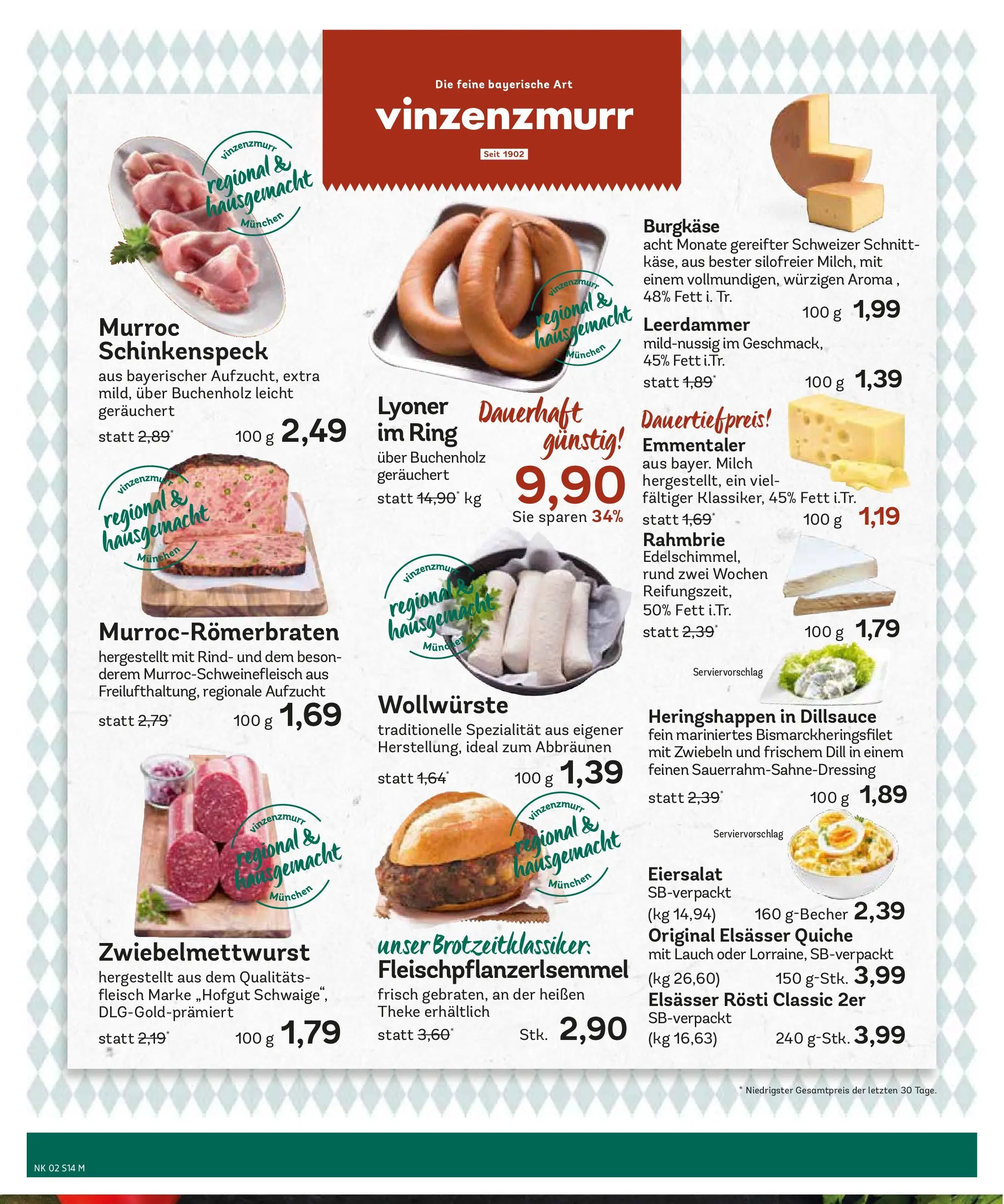 Edeka prospekt München	 (ab 04.01.2026) » Angebote Online | Seite: 16 | Produkte: Milch, Theke, Leerdammer, Zwiebeln