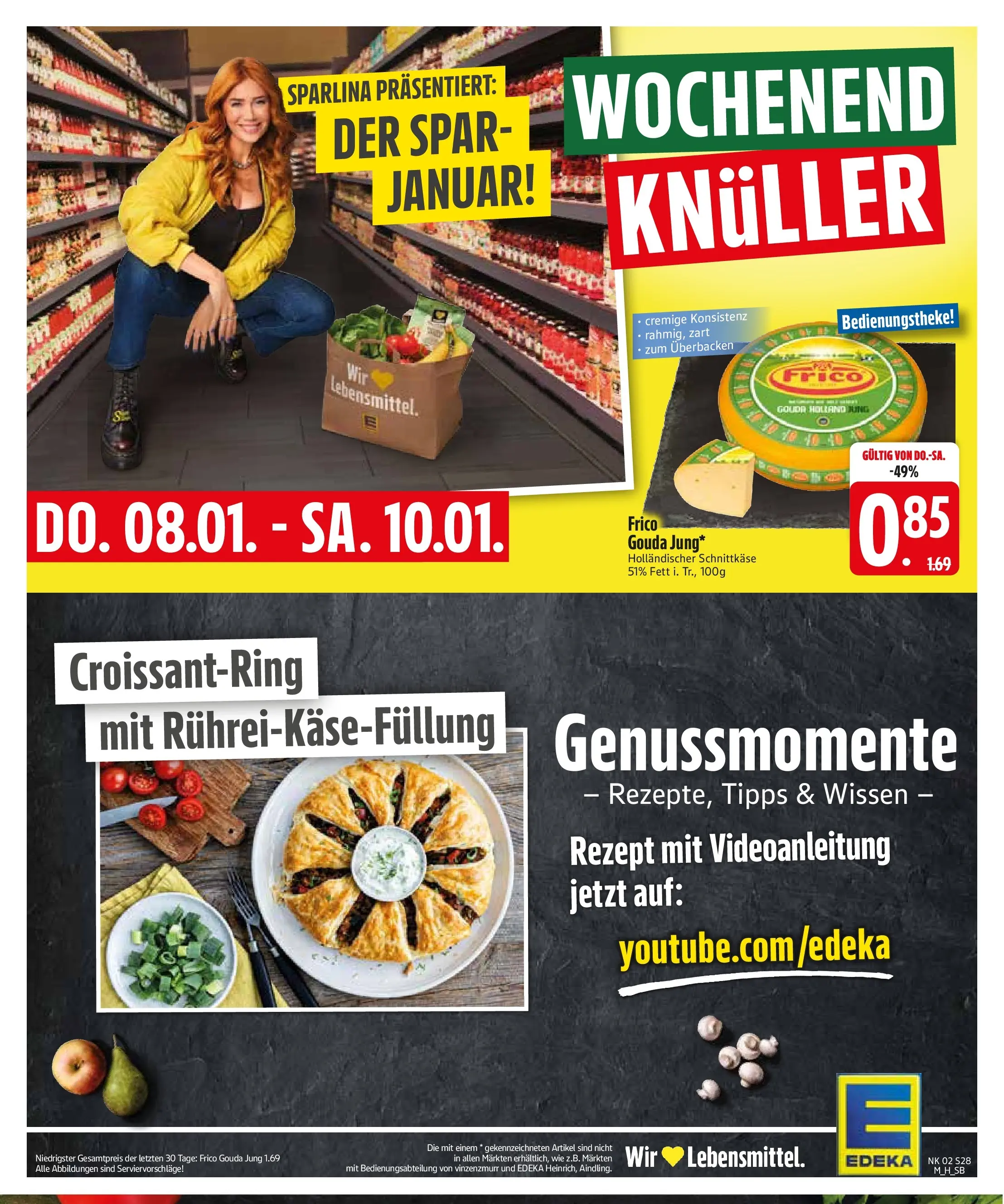 Edeka prospekt München	 (ab 04.01.2026) » Angebote Online | Seite: 30 | Produkte: Gouda, Croissant