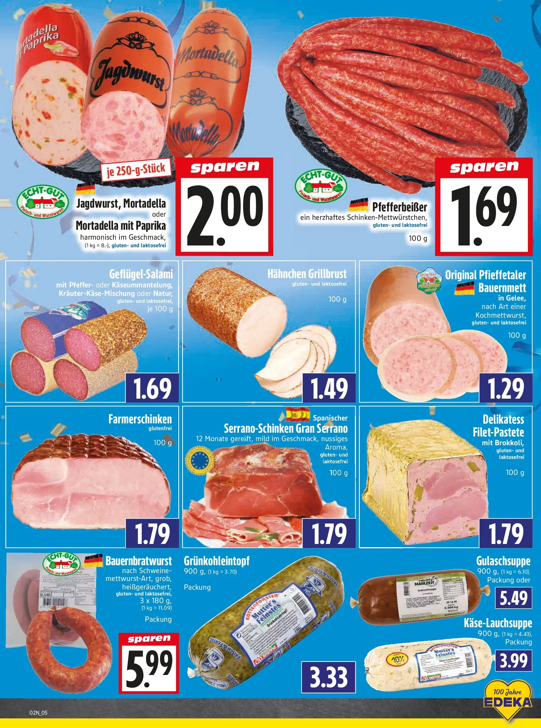 Entdecke - Edeka Hahner: Wochenangebote (ab 28.12.2025) zum Blättern | Seite: 7 | Produkte: Hahnchen, Paprika, Pfeffer, Fleisch