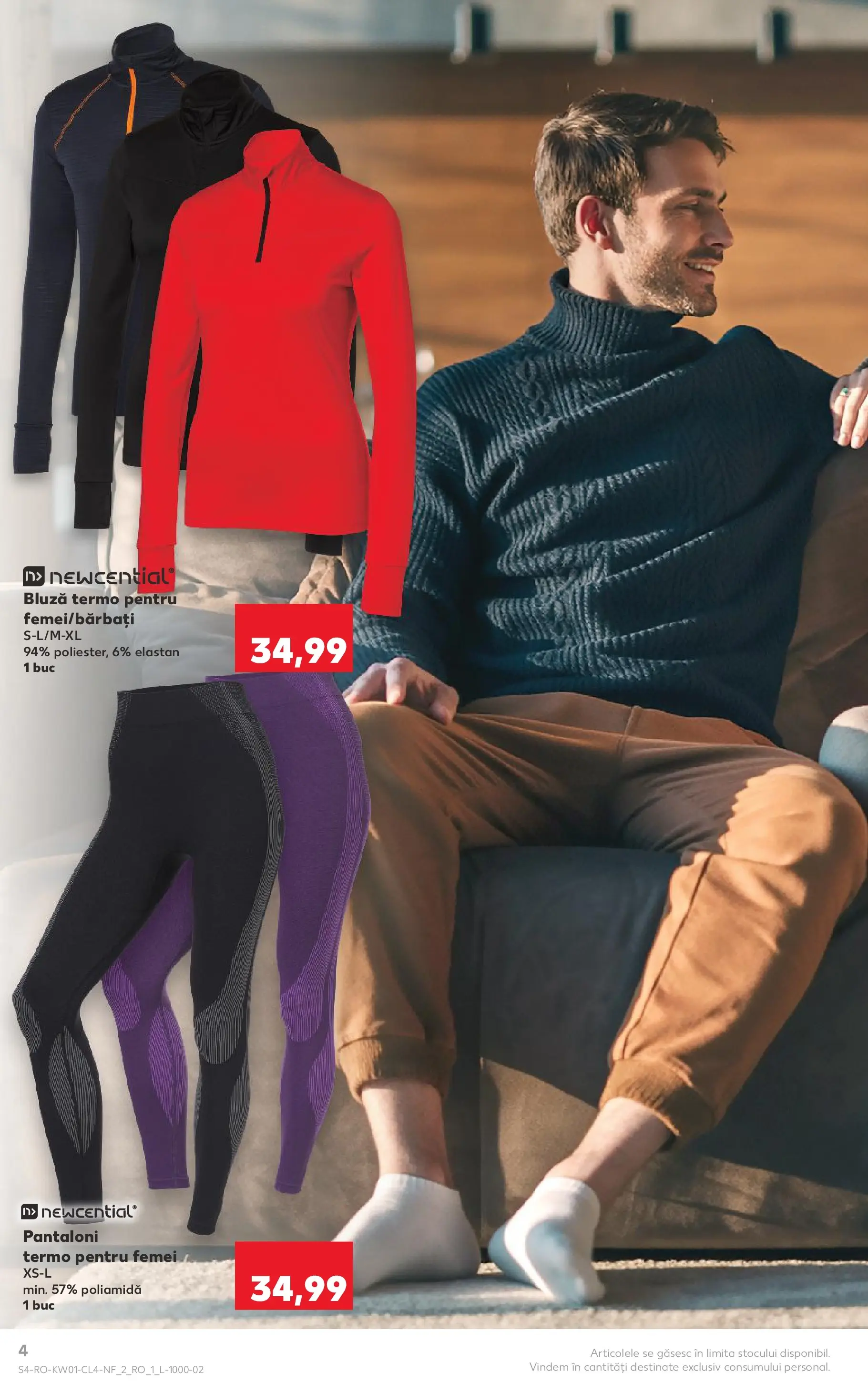 Catalog Kaufland - Ploiești 31.12.2025 - Revista si Oferta | Pagină: 4 | Produse: Bluză, Pantaloni