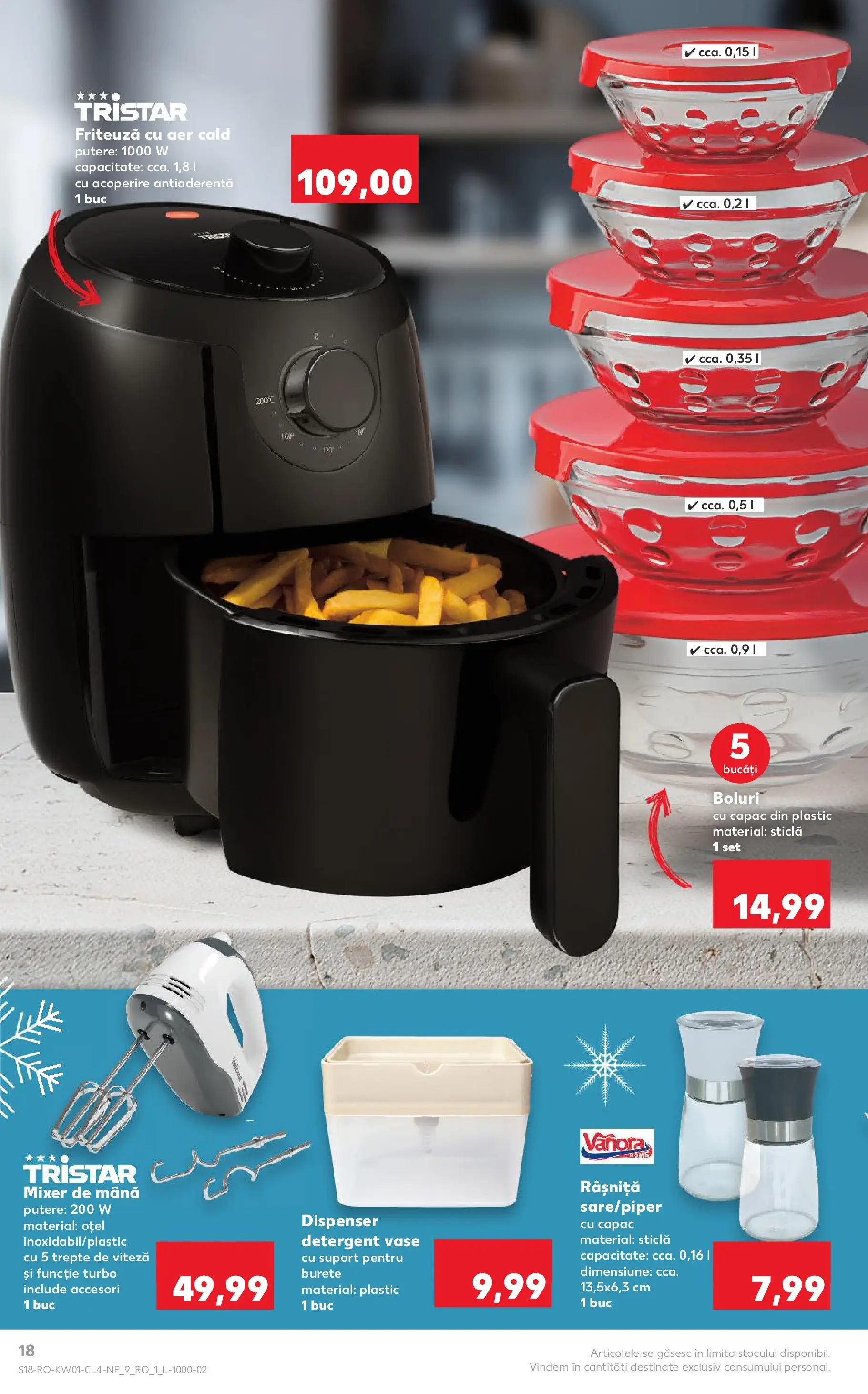 Catalog Kaufland - Ploiești 31.12.2025 - Revista si Oferta | Pagină: 18 | Produse: Ginseng, Mixer, Burete, Detergent