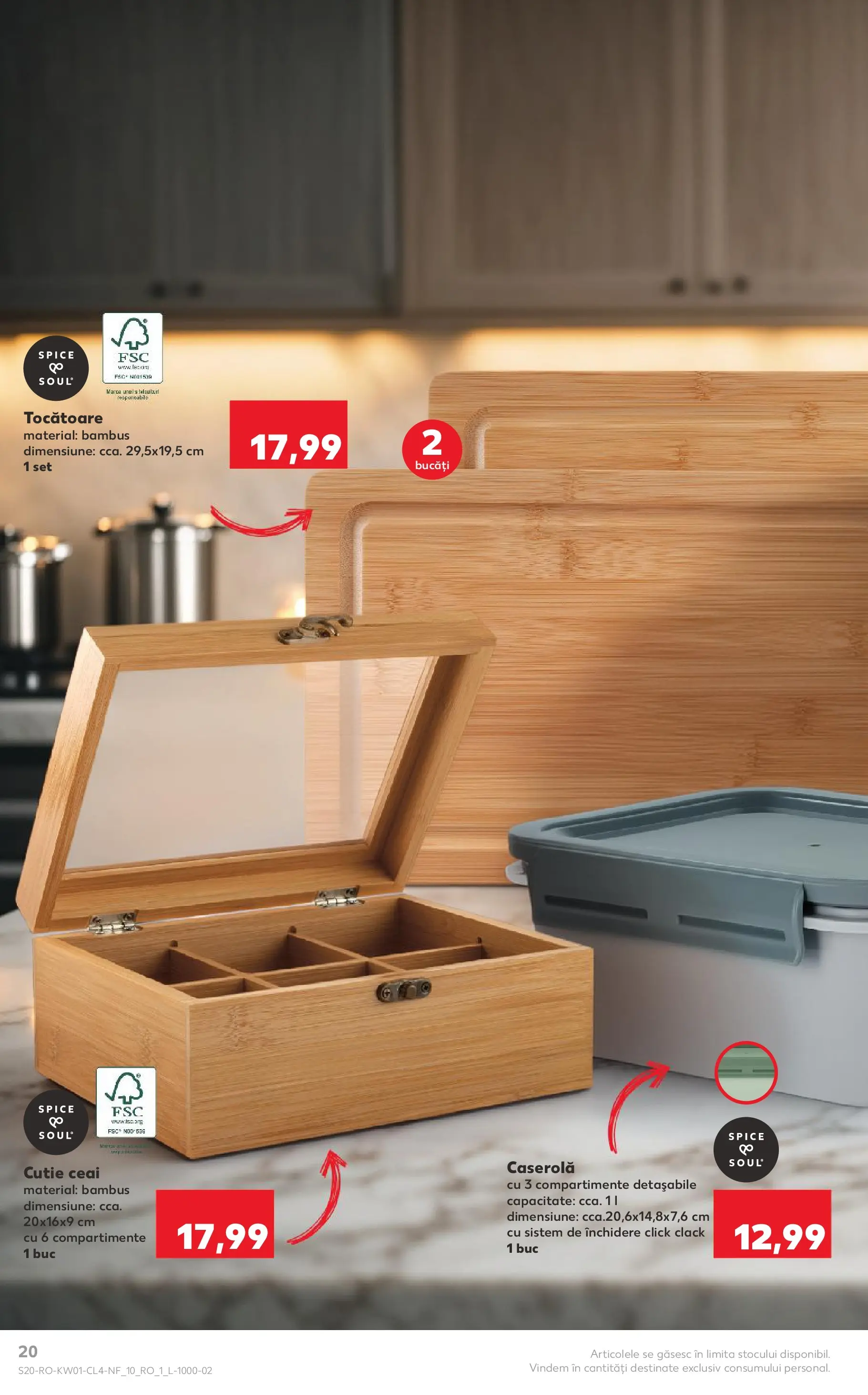 Catalog Kaufland - Ploiești 31.12.2025 - Revista si Oferta | Pagină: 20 | Produse: Cutie, Su sebili, Ceai