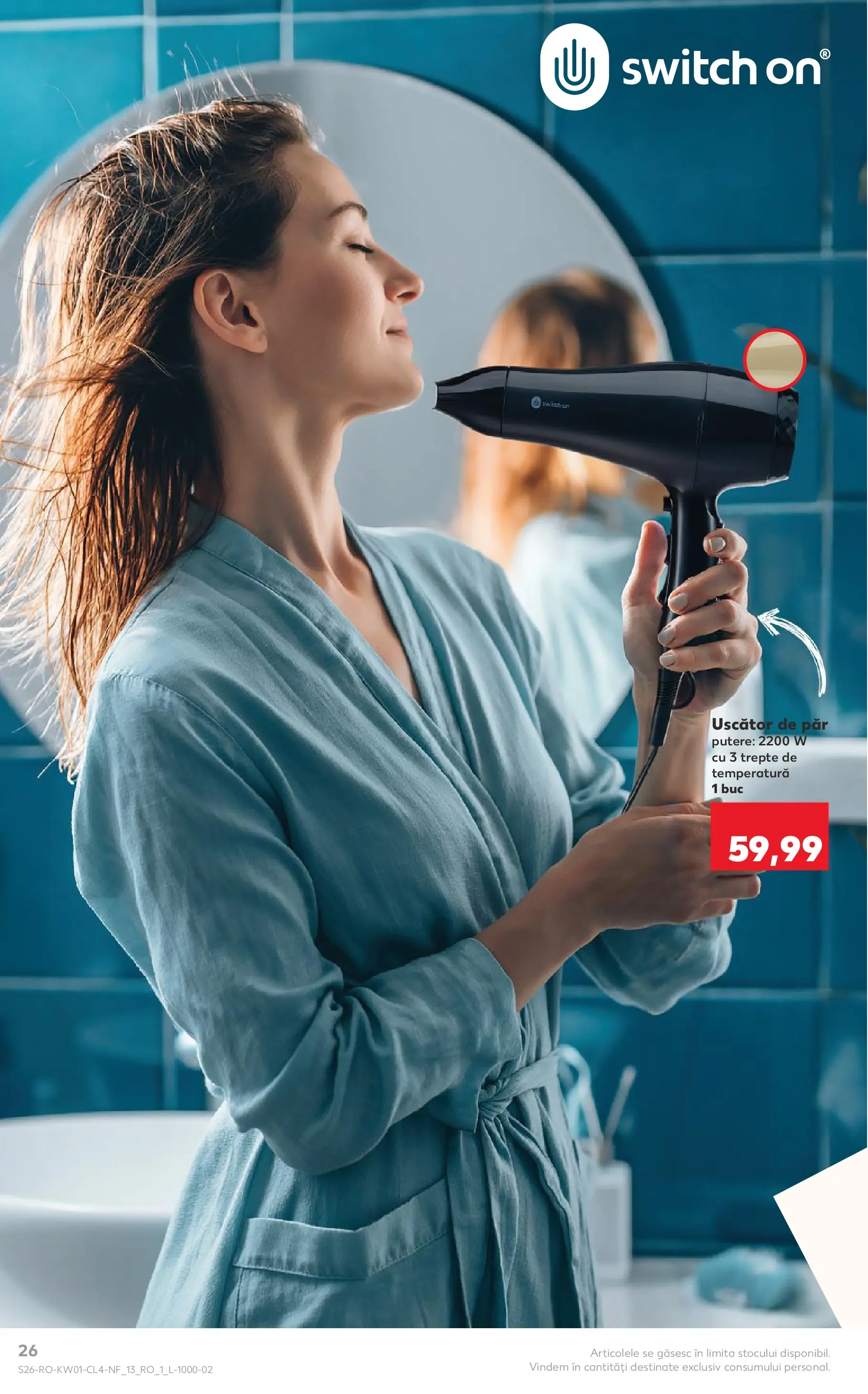 Catalog Kaufland - Ploiești 31.12.2025 - Revista si Oferta | Pagină: 26 | Produse: Uscător, Uscător De Păr