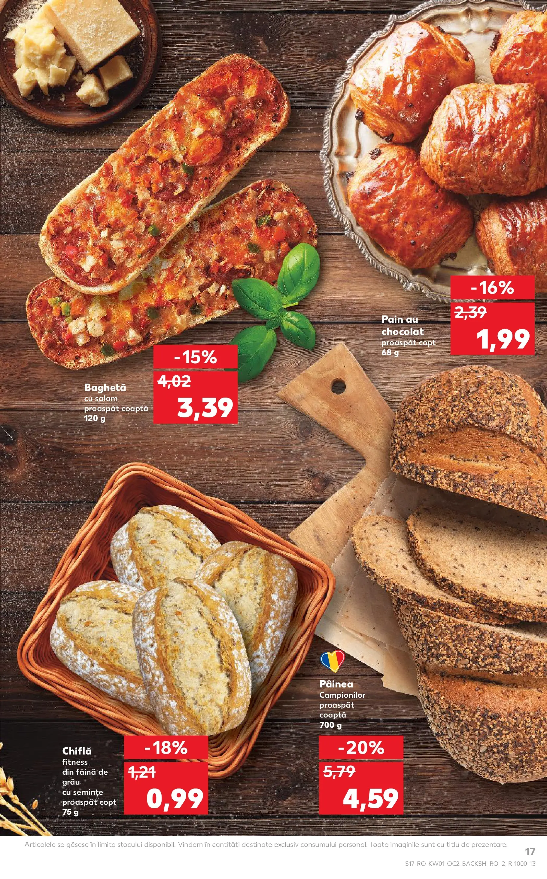 Catalog Kaufland - Domnesti 31.12.2025 - Revista si Oferta | Pagină: 17 | Produse: Semințe, Chiflă, Salam, Făină