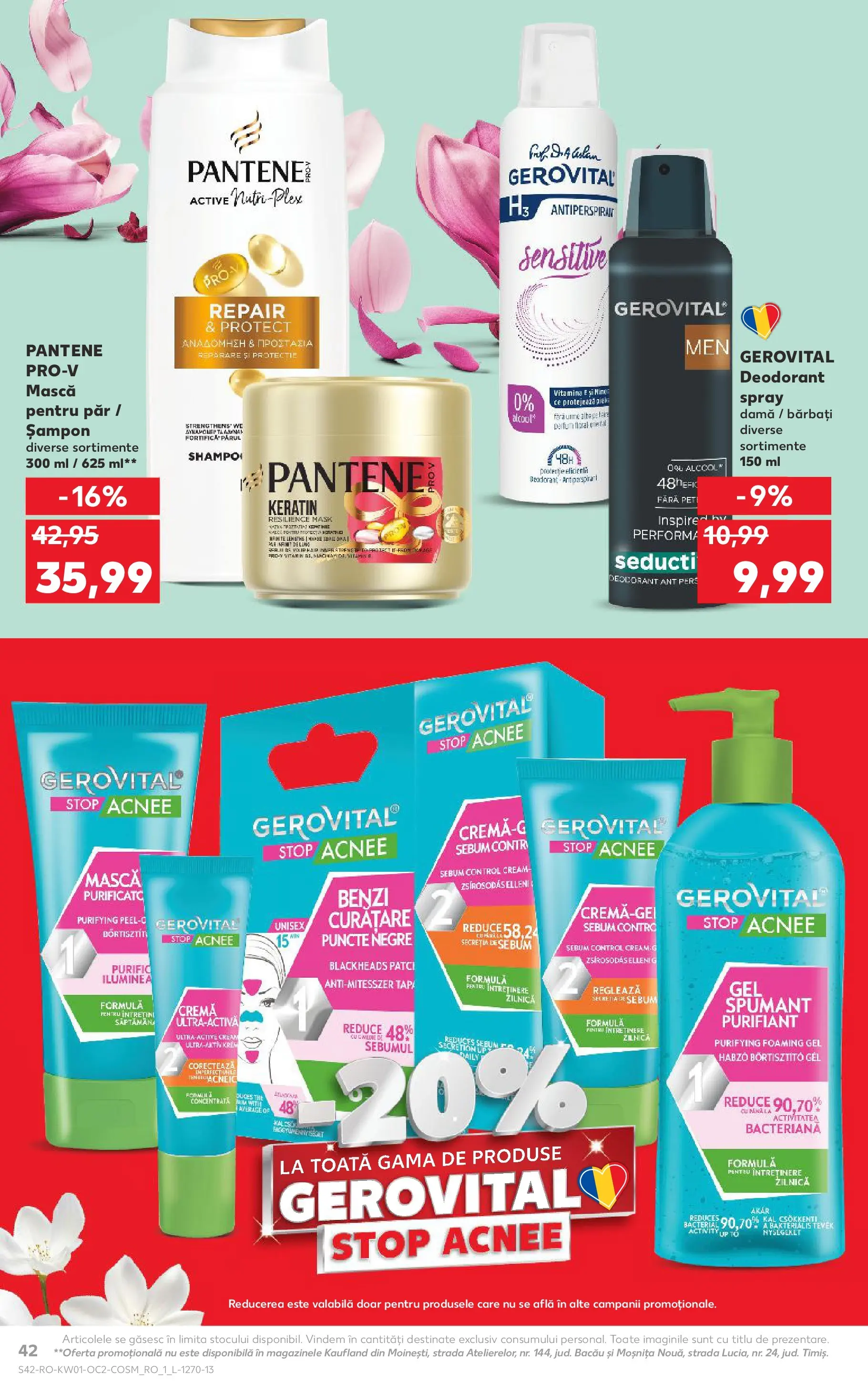 Catalog Kaufland - Viseu de Sus 31.12.2025 - Revista si Oferta | Pagină: 42 | Produse: Serum, Șampon, Deodorant, Antiperspirant