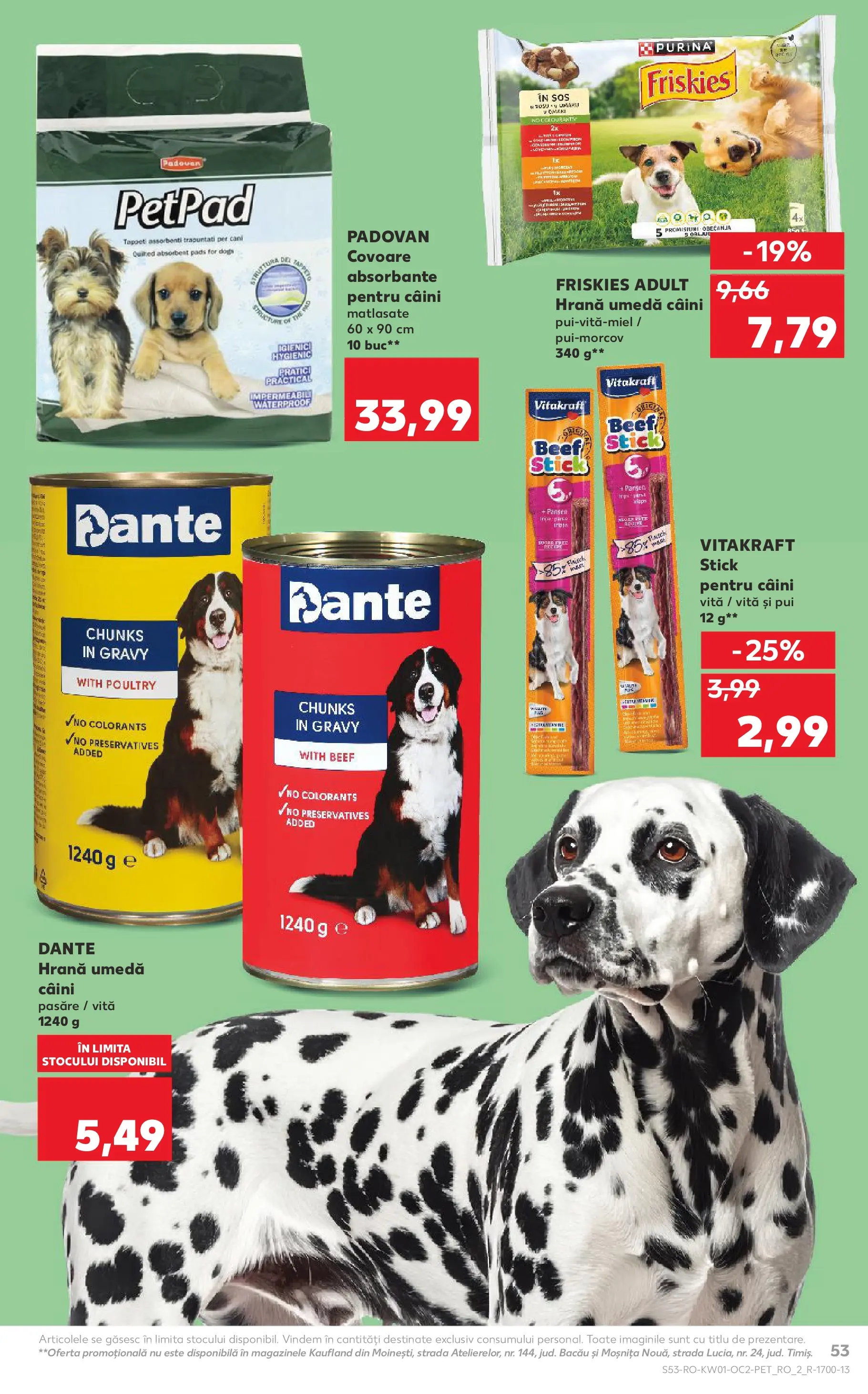 Catalog Kaufland - Deva 31.12.2025 - Revista si Oferta | Pagină: 53 | Produse: Hacıyatmaz Kedi Oyuncağı, Absorbante, Sos