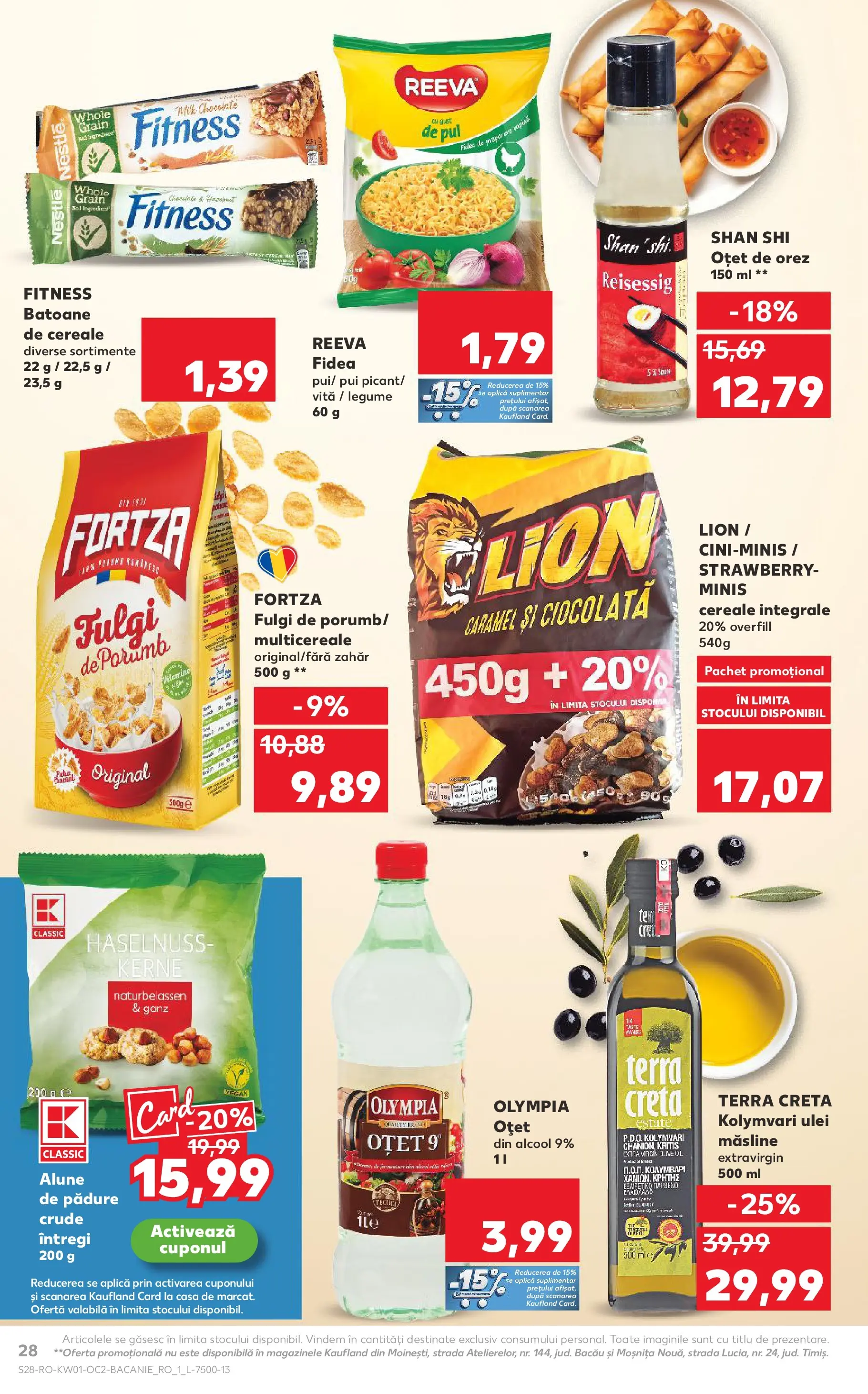 Catalog Kaufland - Viseu de Sus 31.12.2025 - Revista si Oferta | Pagină: 28 | Produse: Hacıyatmaz Kedi Oyuncağı, Orez, Cereale, Fulgi