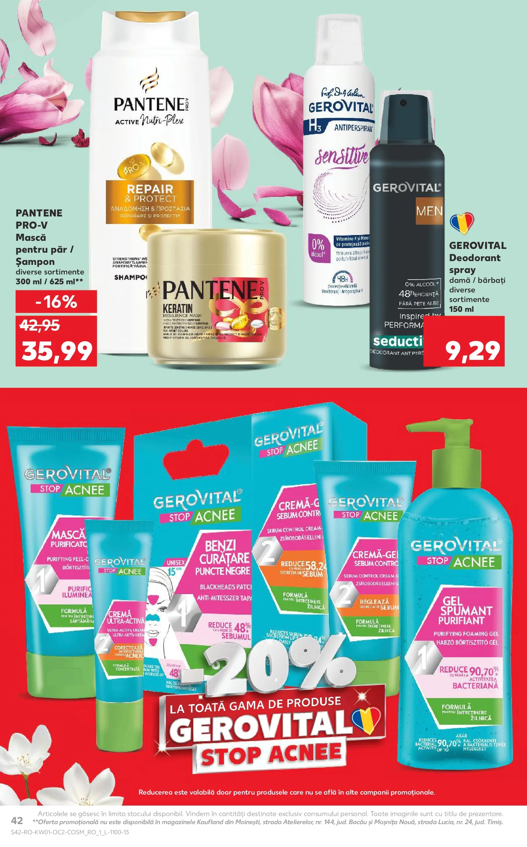 Catalog Kaufland - Ploiești 31.12.2025 - Revista si Oferta | Pagină: 42 | Produse: Serum, Șampon, Cremă, Deodorant