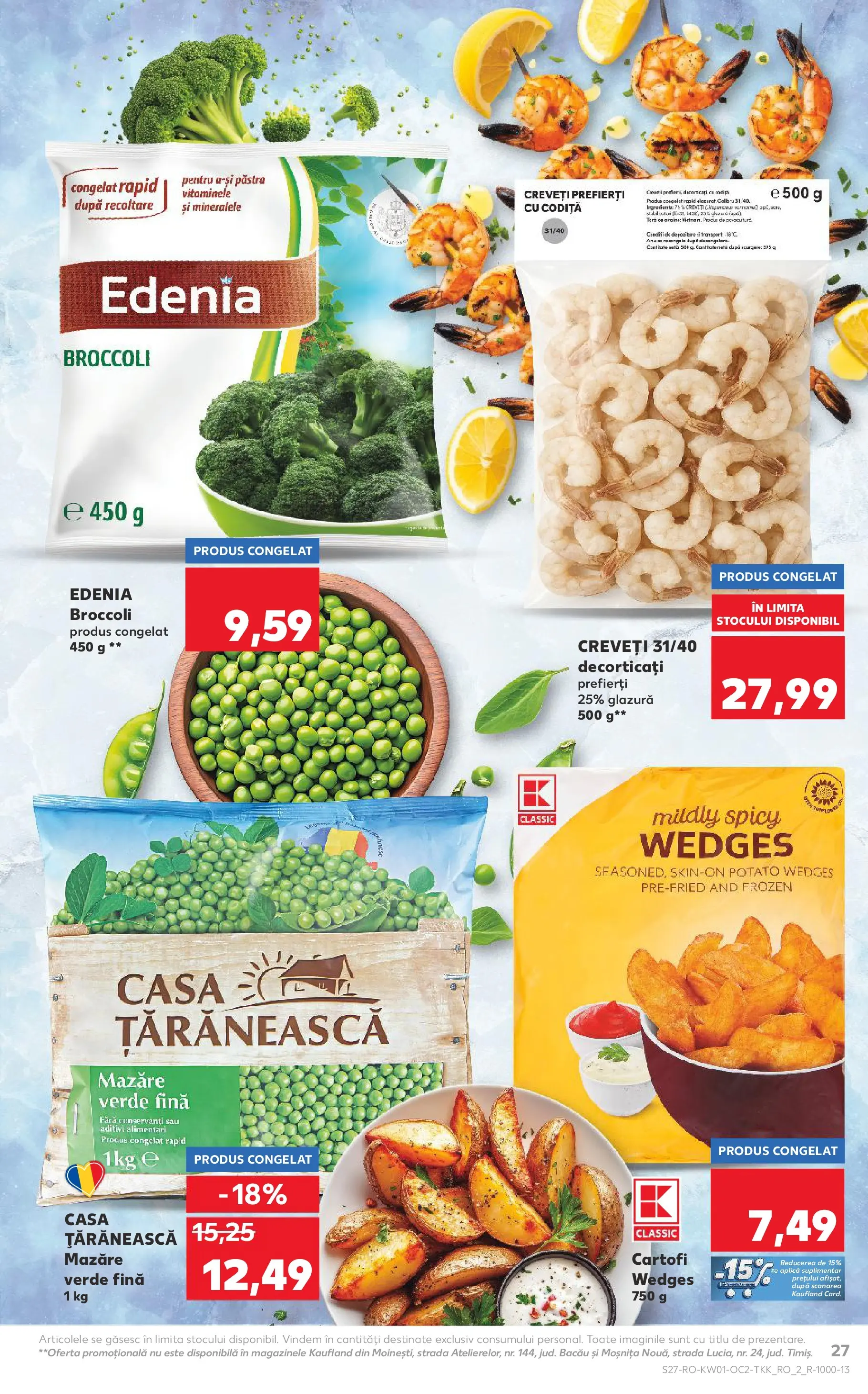 Catalog Kaufland - Domnesti 31.12.2025 - Revista si Oferta | Pagină: 27 | Produse: Mazăre, Cartofi
