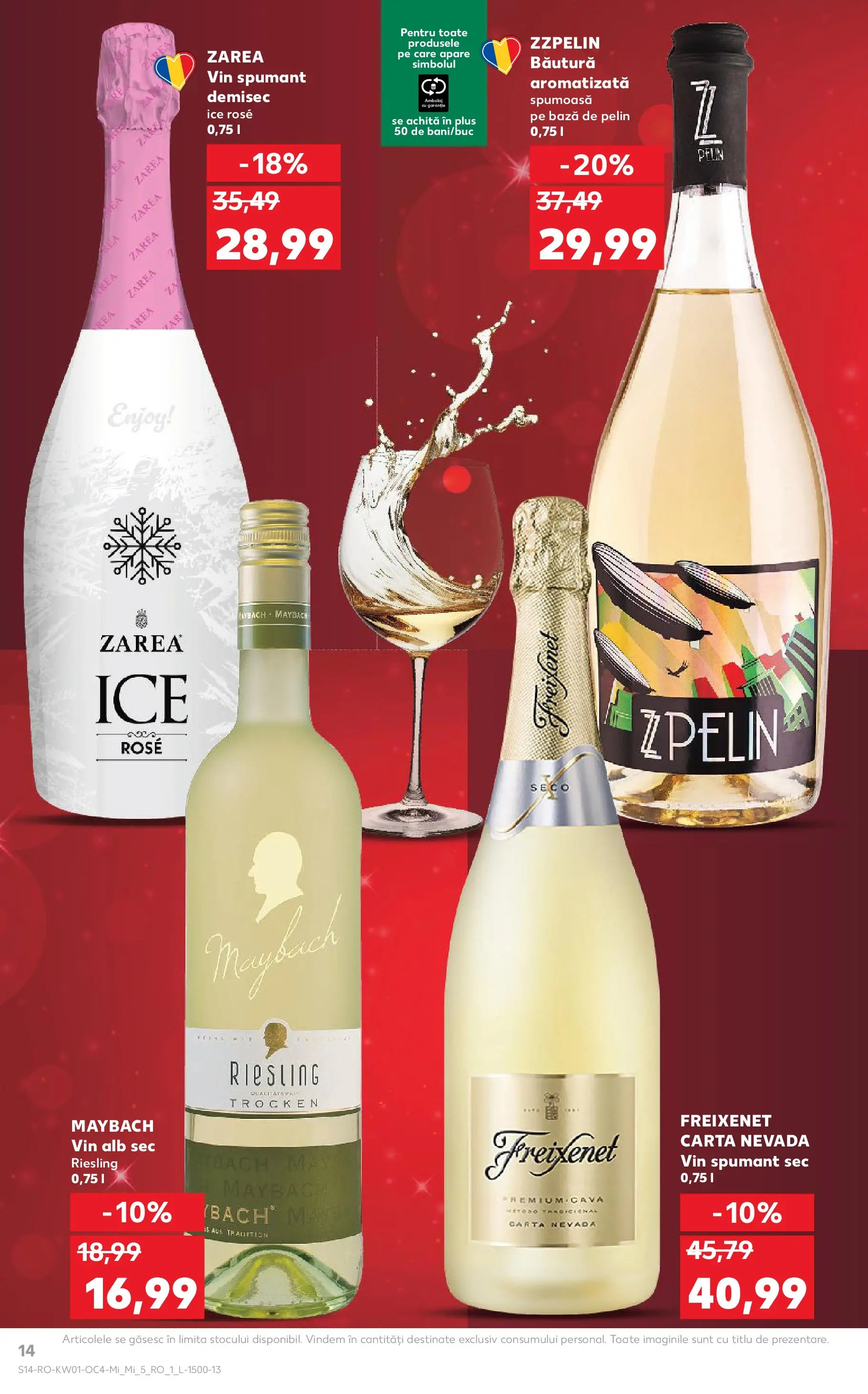 Catalog Kaufland - Satu Mare 31.12.2025 - Revista si Oferta | Pagină: 14 | Produse: Tüy Makası ve Makineleri, Vin