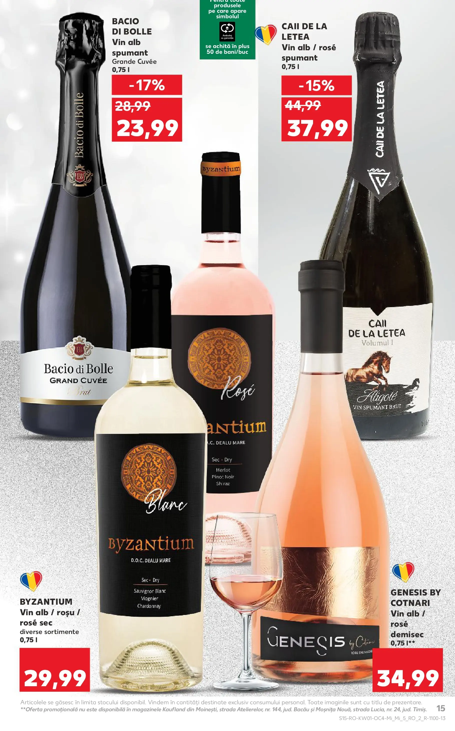 Catalog Kaufland - Viseu de Sus 31.12.2025 - Revista si Oferta | Pagină: 15 | Produse: Vin