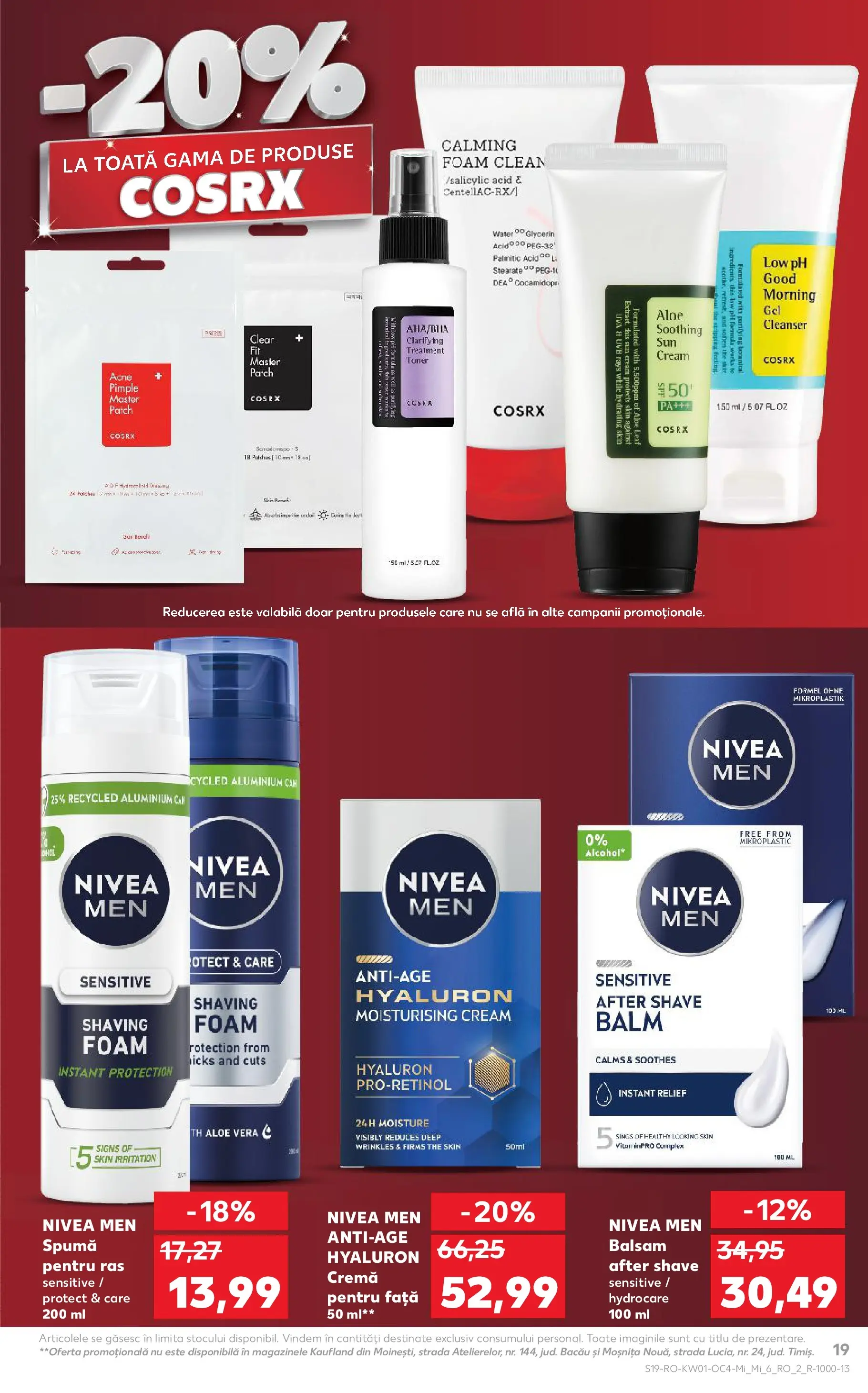Catalog Kaufland - Viseu de Sus 31.12.2025 - Revista si Oferta | Pagină: 19 | Produse: After shave, Pomelo, Aloe vera, Cremă