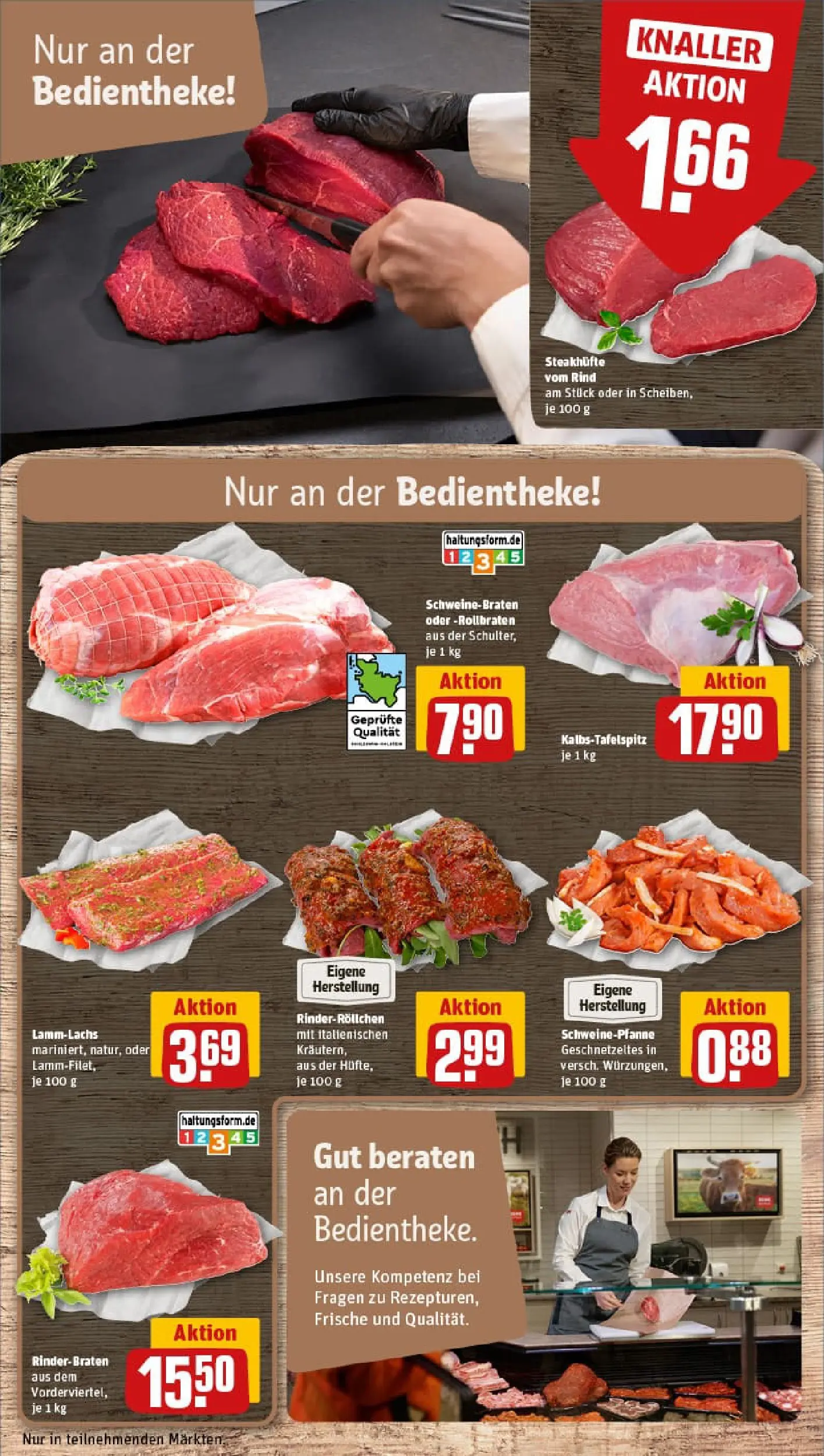 REWE Prospekt ab 05.01.2026 zum Blättern » Angebote | Seite: 10 | Produkte: Rinderbraten