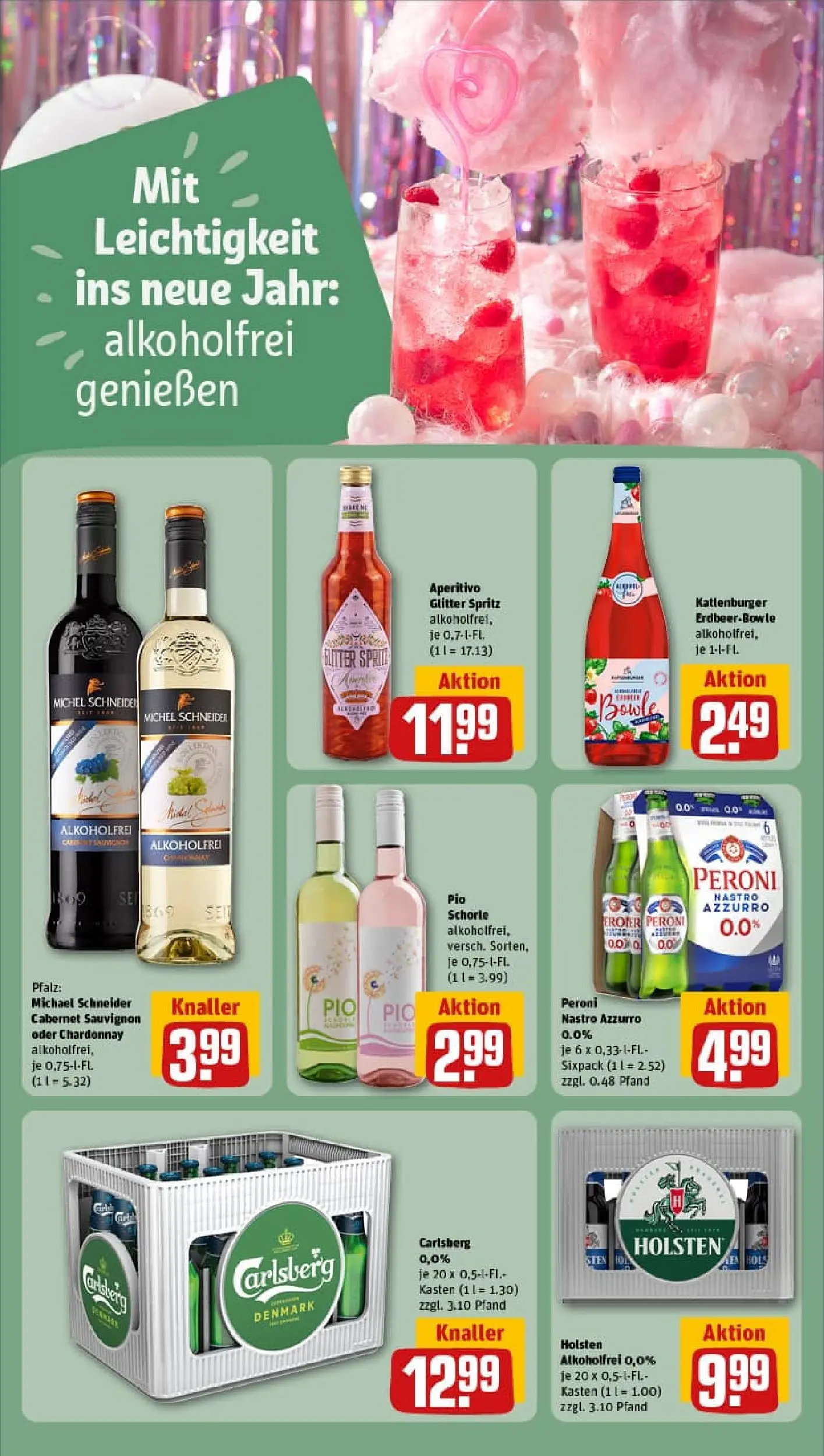 REWE Prospekt ab 04.01.2026 zum Blättern » Angebote | Seite: 20 | Produkte: Carlsberg, Holsten