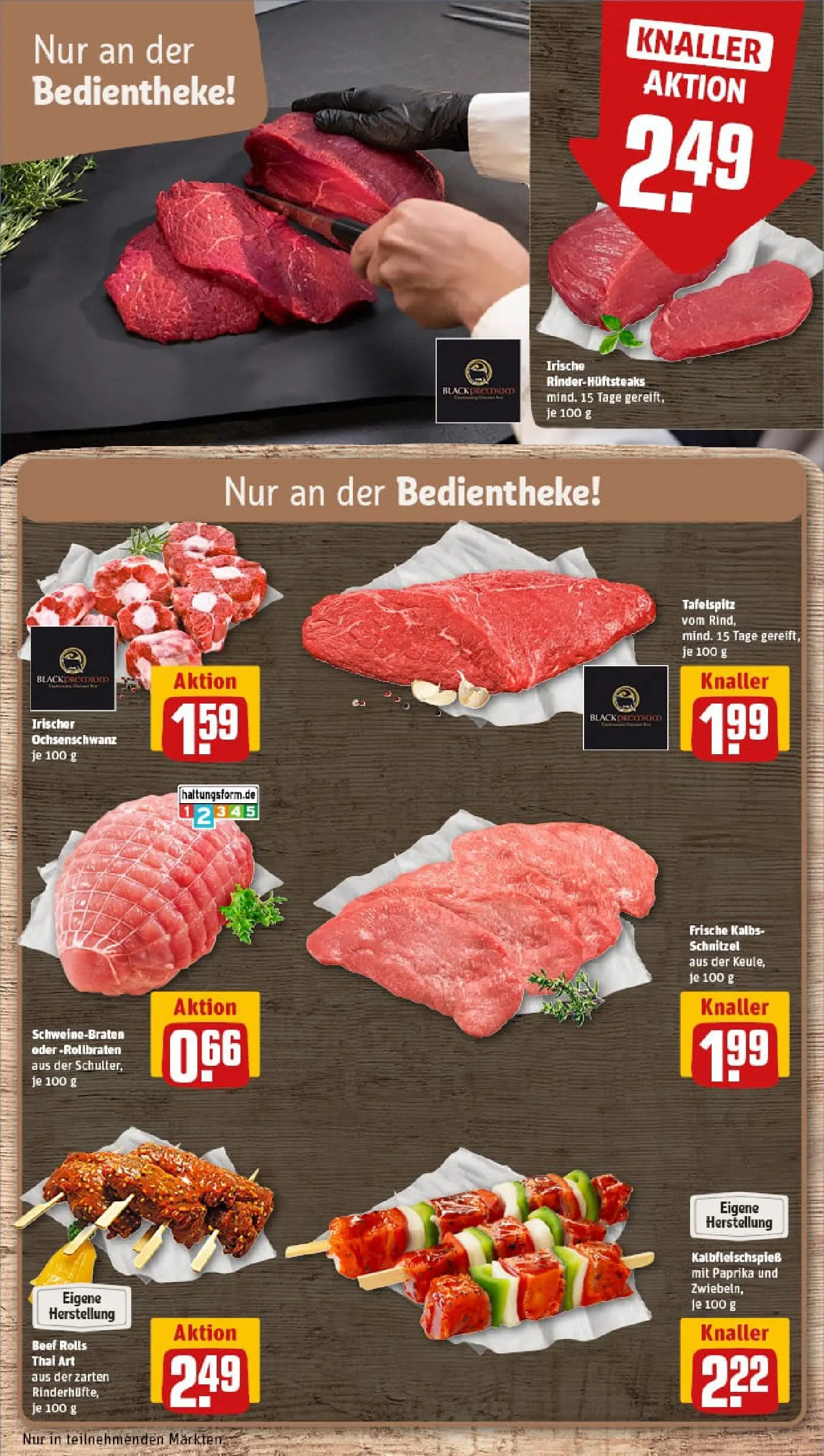 REWE Prospekt ab 05.01.2026 zum Blättern » Angebote | Seite: 10 | Produkte: Tafelspitz, Schnitzel, Paprika, Steak