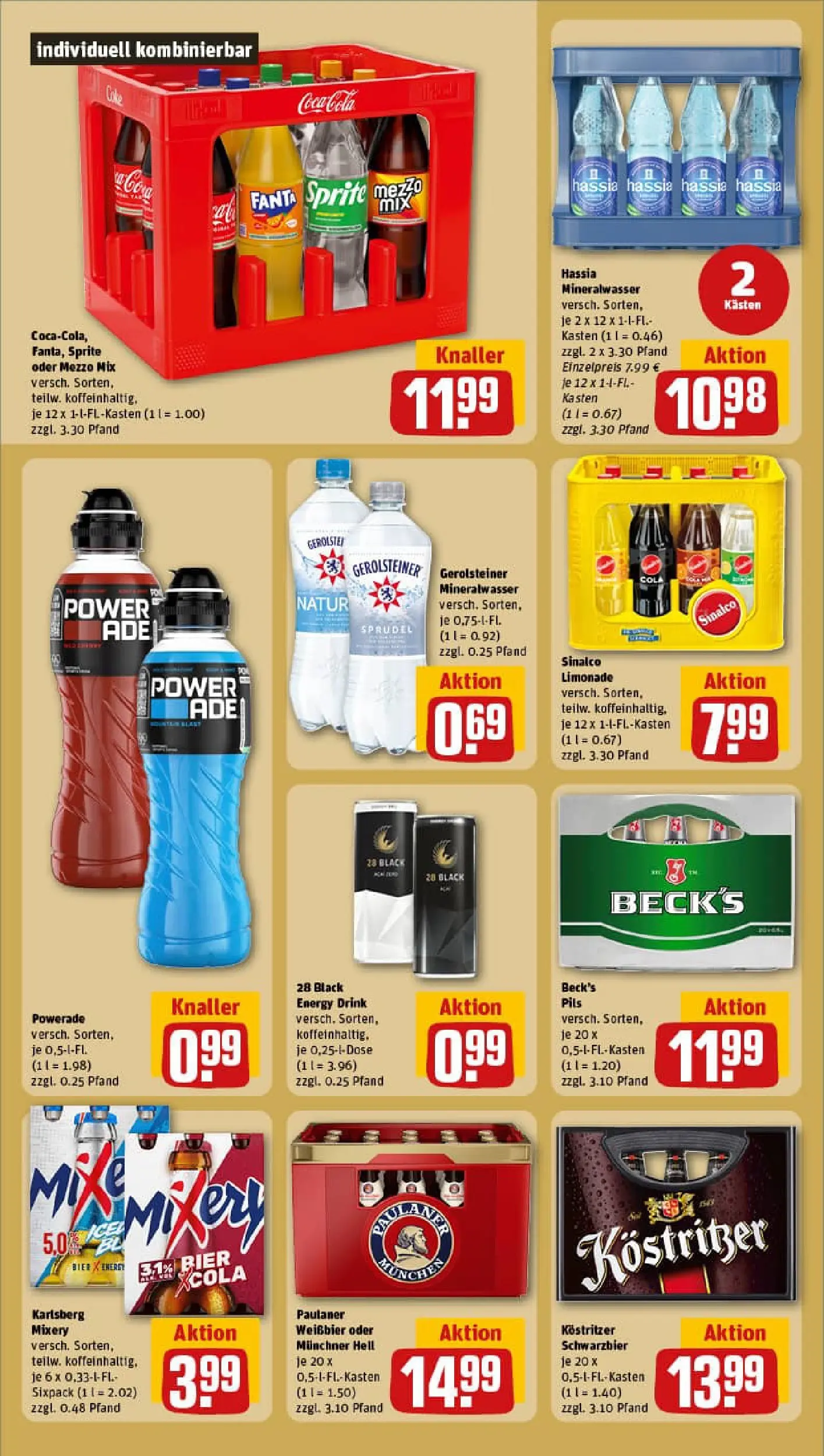 REWE Prospekt ab 04.01.2026 zum Blättern » Angebote | Seite: 18 | Produkte: Coca cola, Fanta, Weißbier, Pils