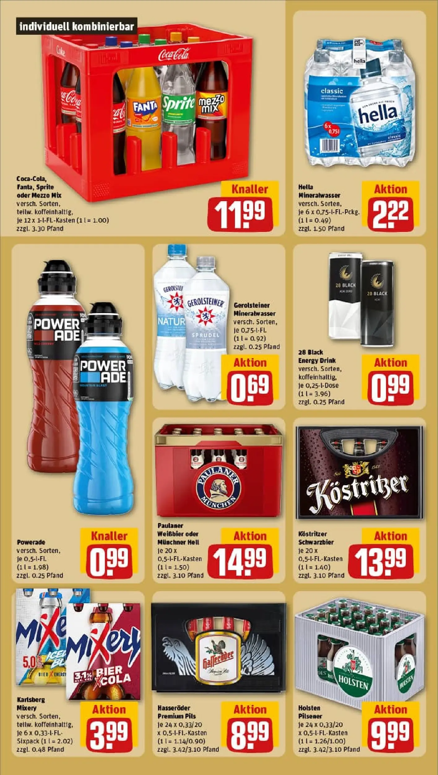 REWE Prospekt ab 04.01.2026 zum Blättern » Angebote | Seite: 18 | Produkte: Pils, Holsten, Hasseröder, Paulaner