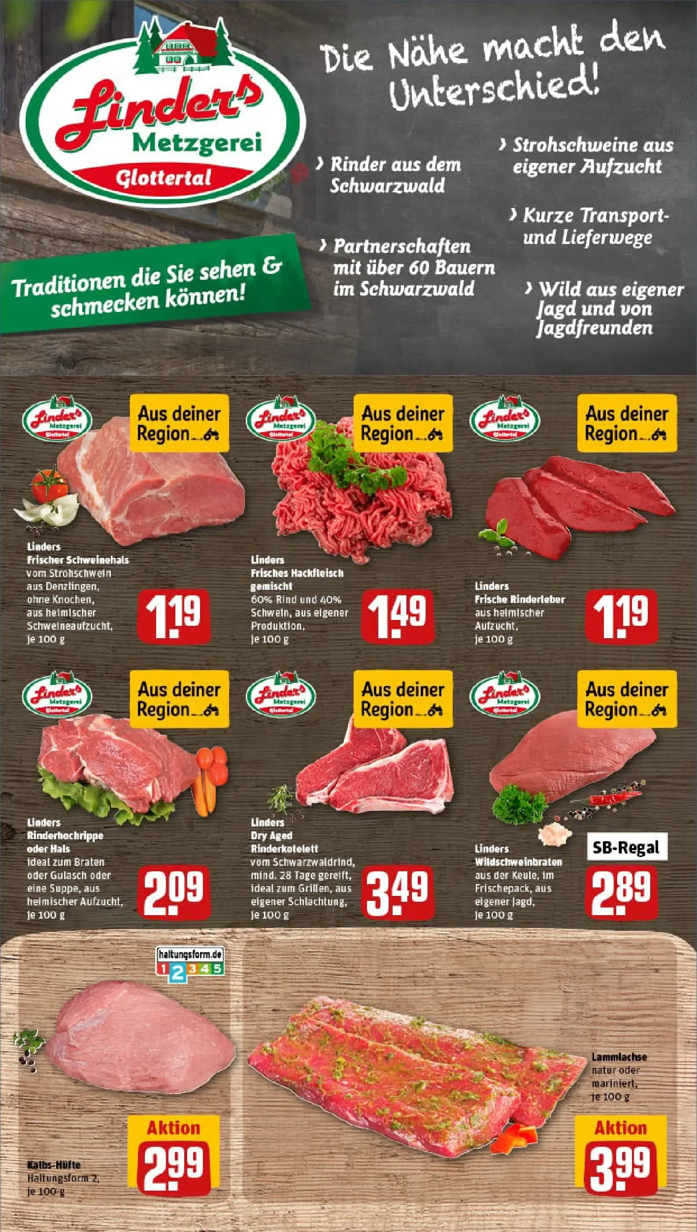 REWE Prospekt ab 04.01.2026 zum Blättern » Angebote | Seite: 8 | Produkte: Gulasch, Hackfleisch