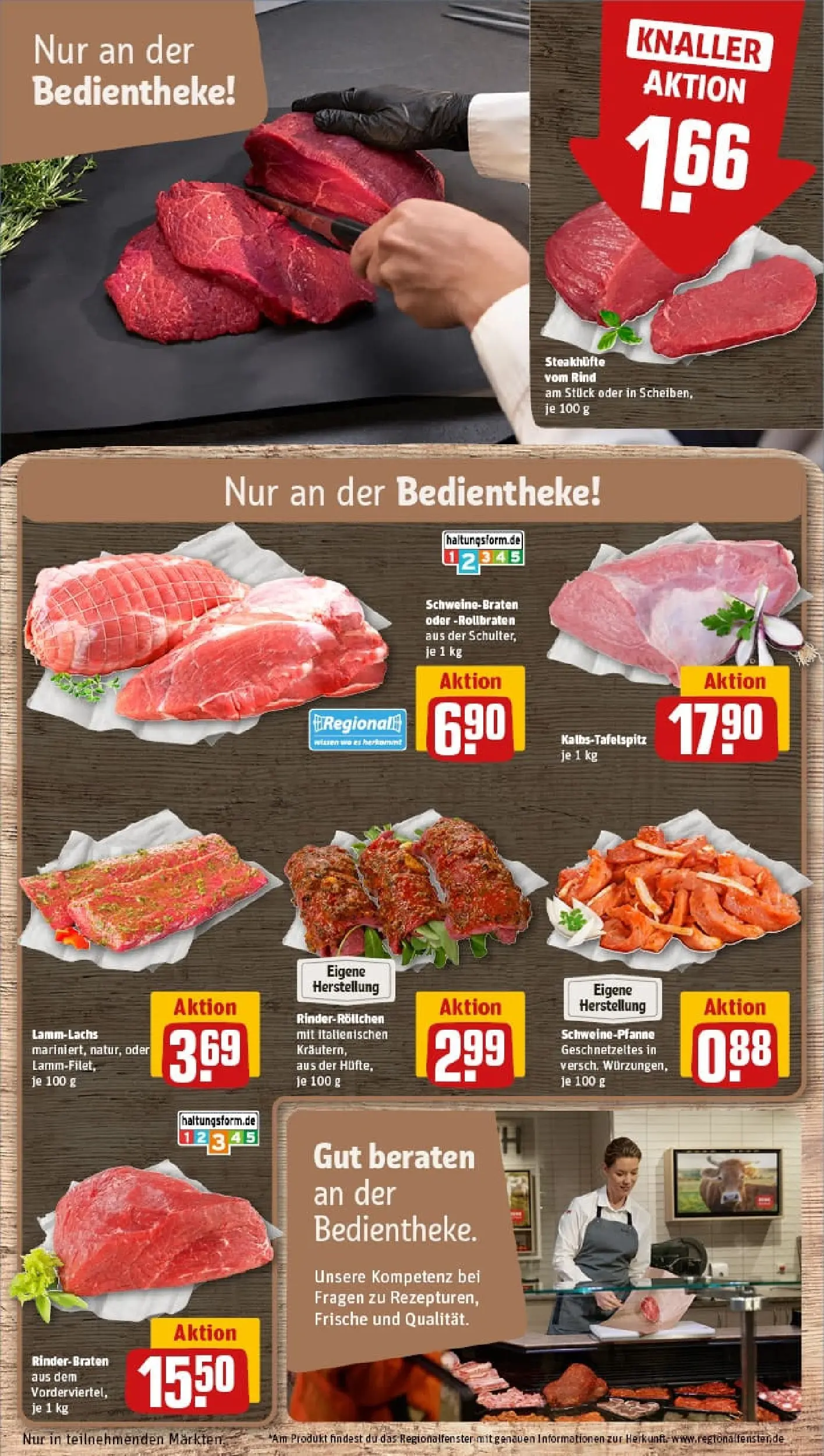 REWE Prospekt ab 04.01.2026 zum Blättern » Angebote | Seite: 10 | Produkte: Rinderbraten