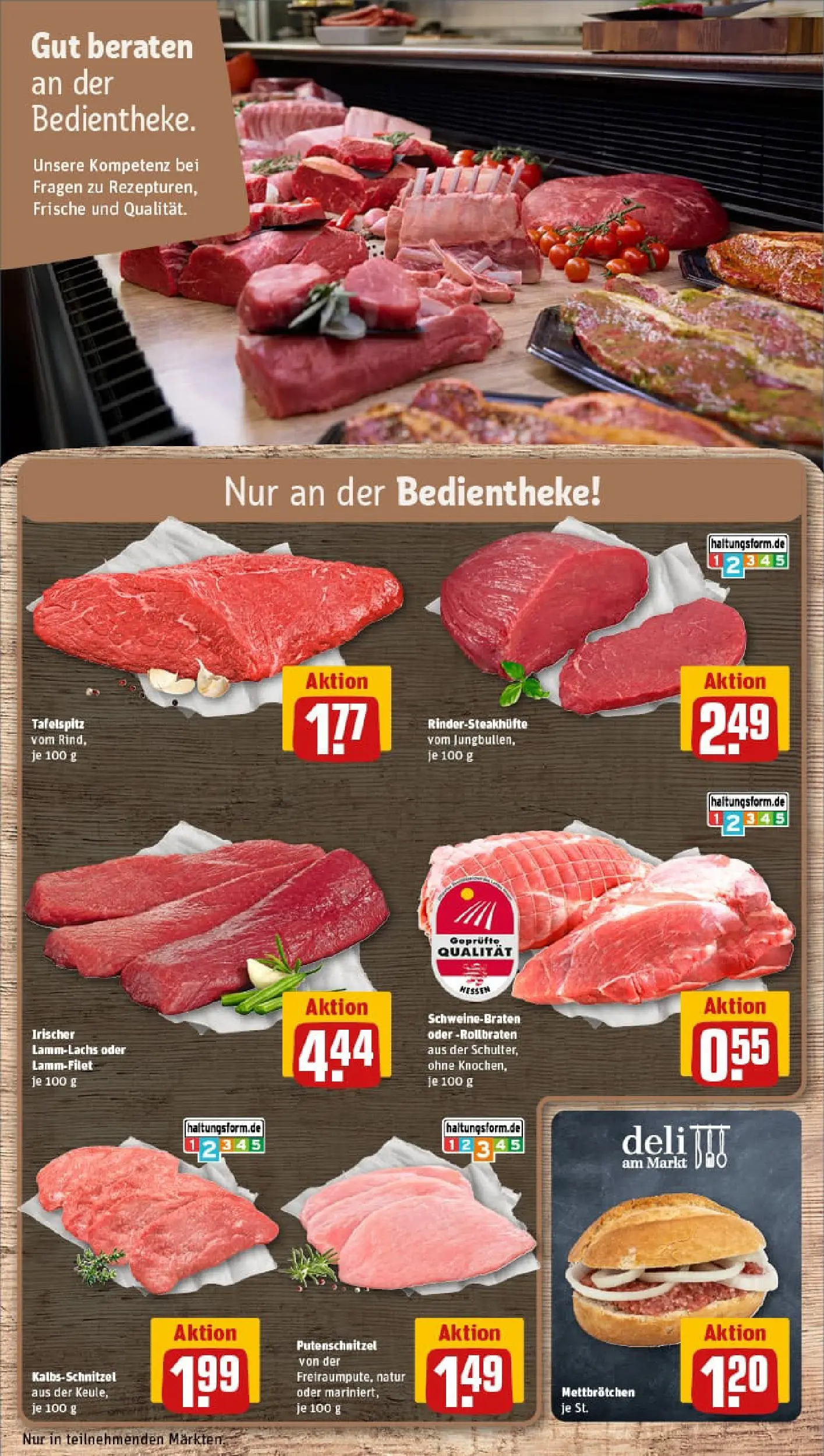 REWE Prospekt ab 04.01.2026 zum Blättern » Angebote | Seite: 10 | Produkte: Tafelspitz, Putenschnitzel