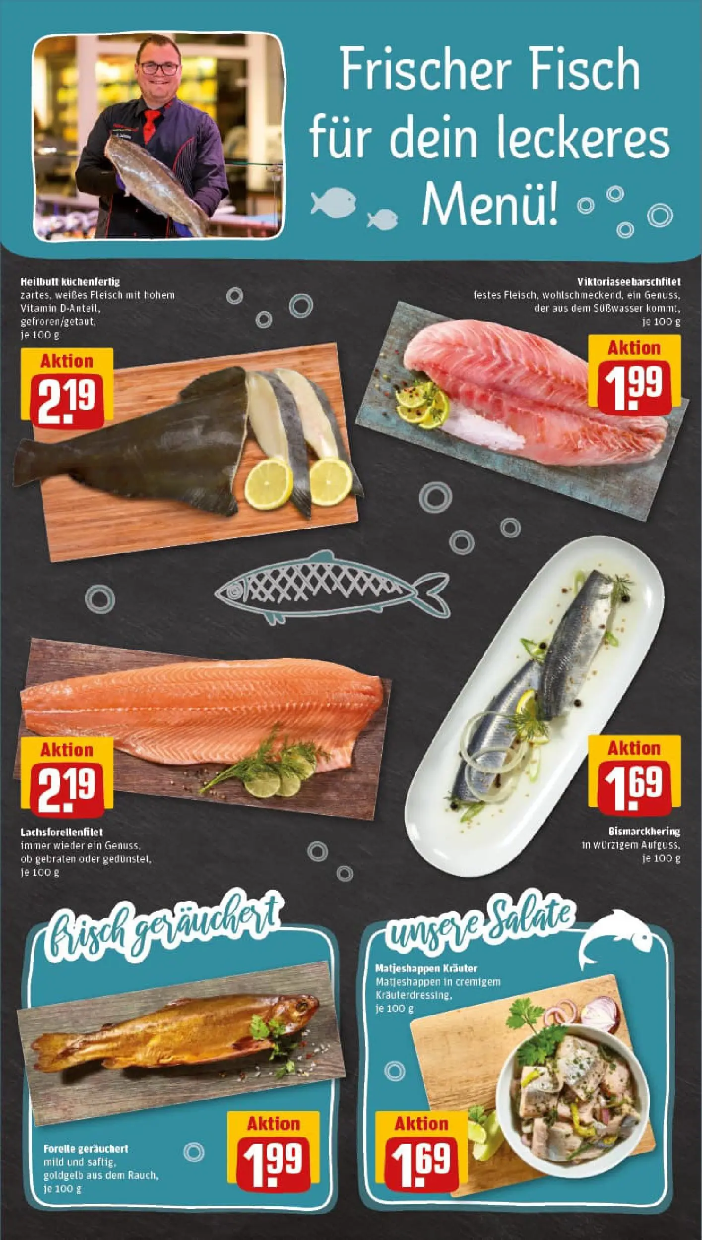 REWE Prospekt ab 04.01.2026 zum Blättern » Angebote | Seite: 30 | Produkte: Fisch, Fleisch