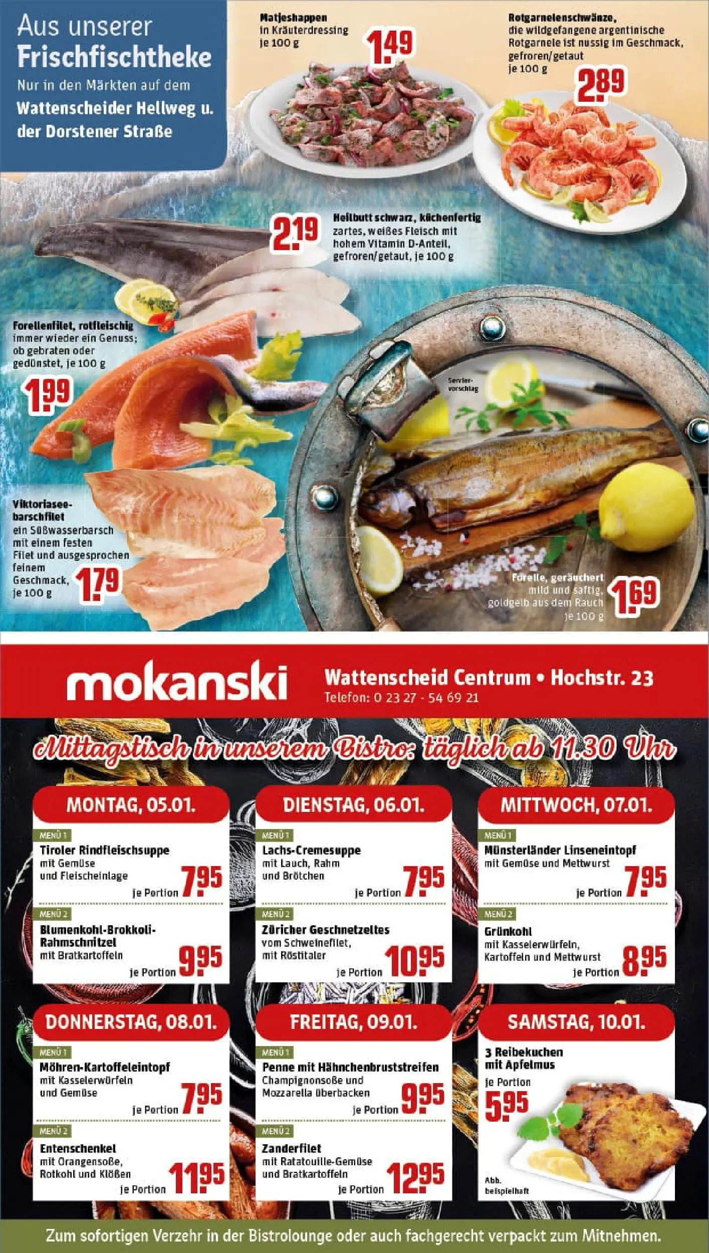 REWE Prospekt ab 04.01.2026 zum Blättern » Angebote | Seite: 30 | Produkte: Mozzarella, Fleisch, Telefon, Uhr