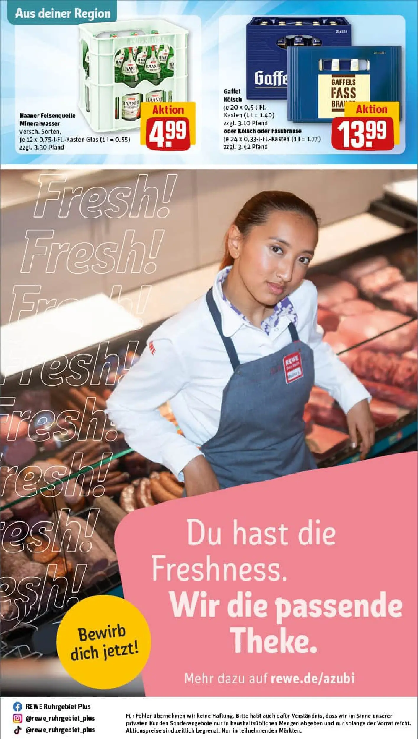 REWE Prospekt ab 04.01.2026 zum Blättern » Angebote | Seite: 29 | Produkte: Mineralwasser, Fassbrause