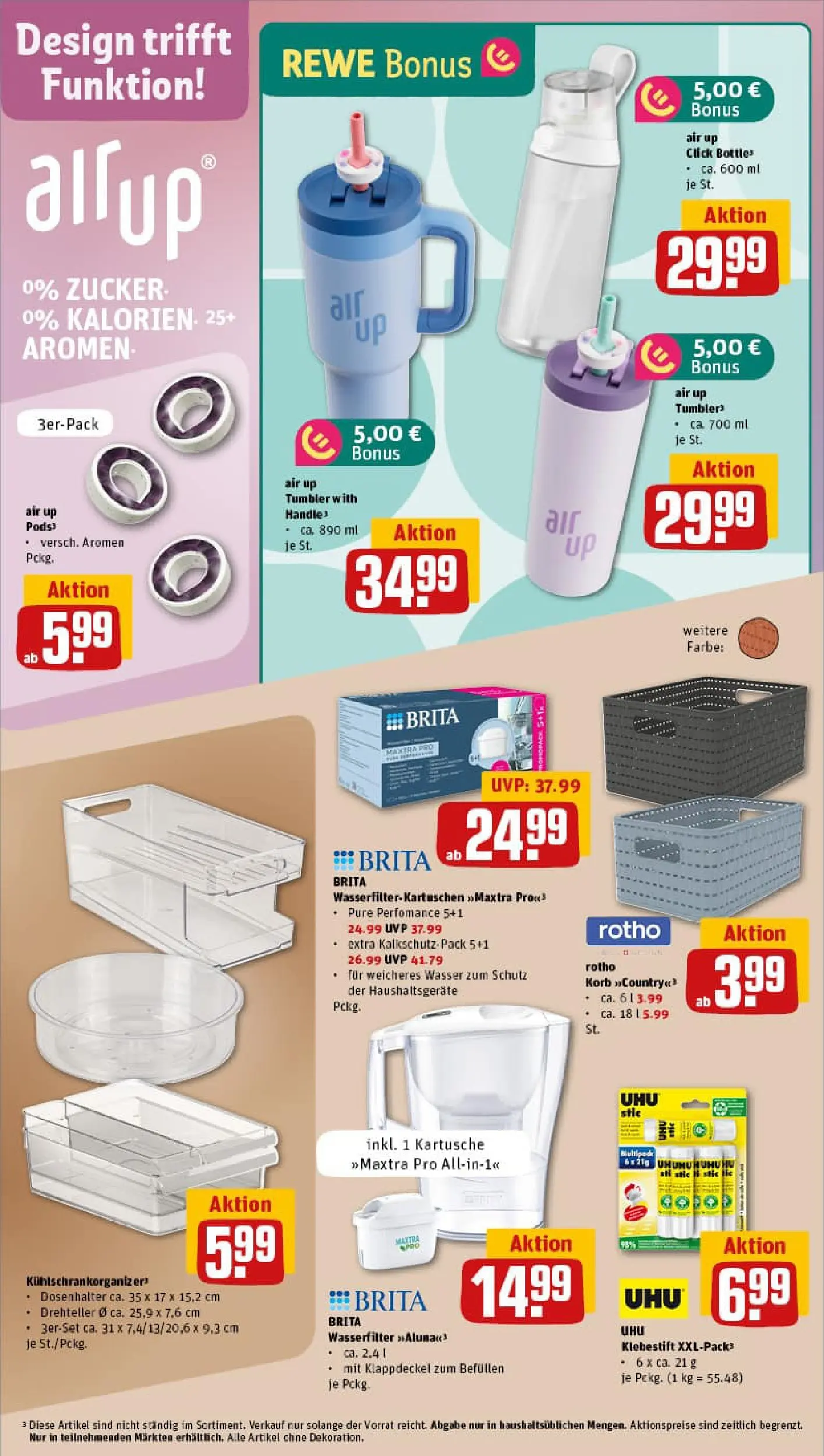 REWE Prospekt ab 04.01.2026 zum Blättern » Angebote | Seite: 31 | Produkte: Korb, Wasser, Zucker