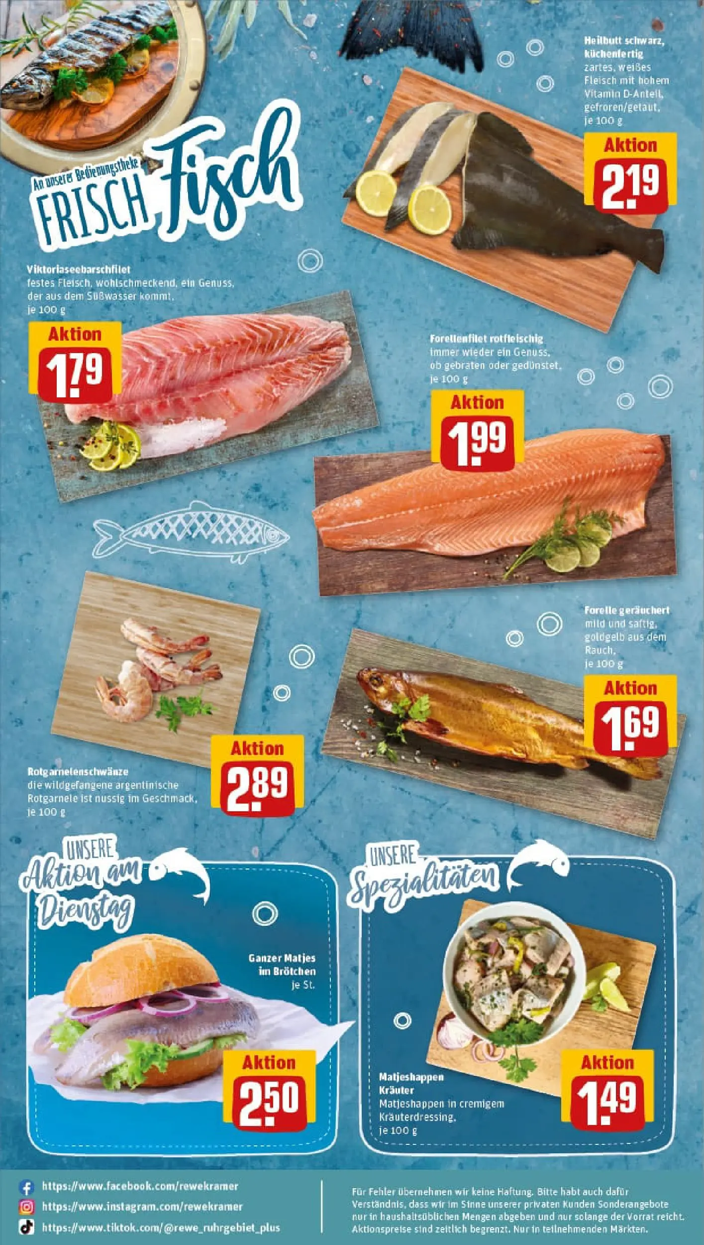 REWE Prospekt ab 04.01.2026 zum Blättern » Angebote | Seite: 30 | Produkte: Fisch, Fleisch