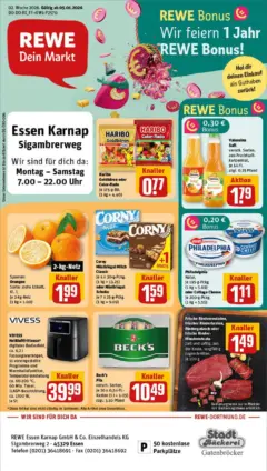 Rewe prospekt Essen	 ab 04.01.2026 gültig