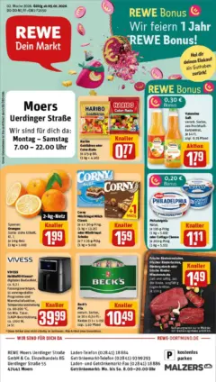 Rewe prospekt Moers ab 04.01.2026 gültig Rewe prospekt Moers ab 04.01.2026 gültig