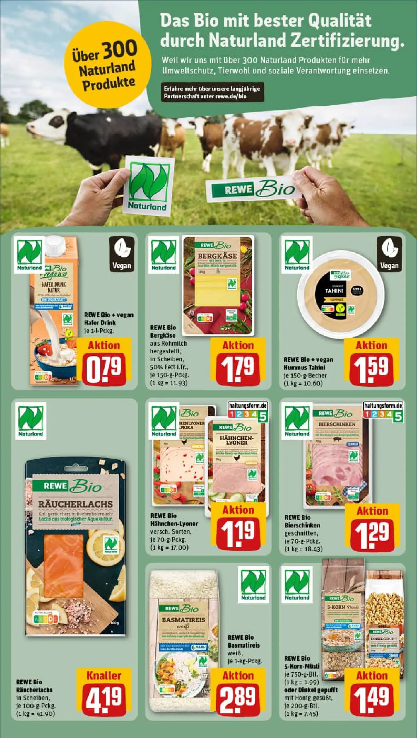 REWE Prospekt ab 04.01.2026 zum Blättern » Angebote | Seite: 12 | Produkte: Hahnchen, Lachs, Räucherlachs, Schinken