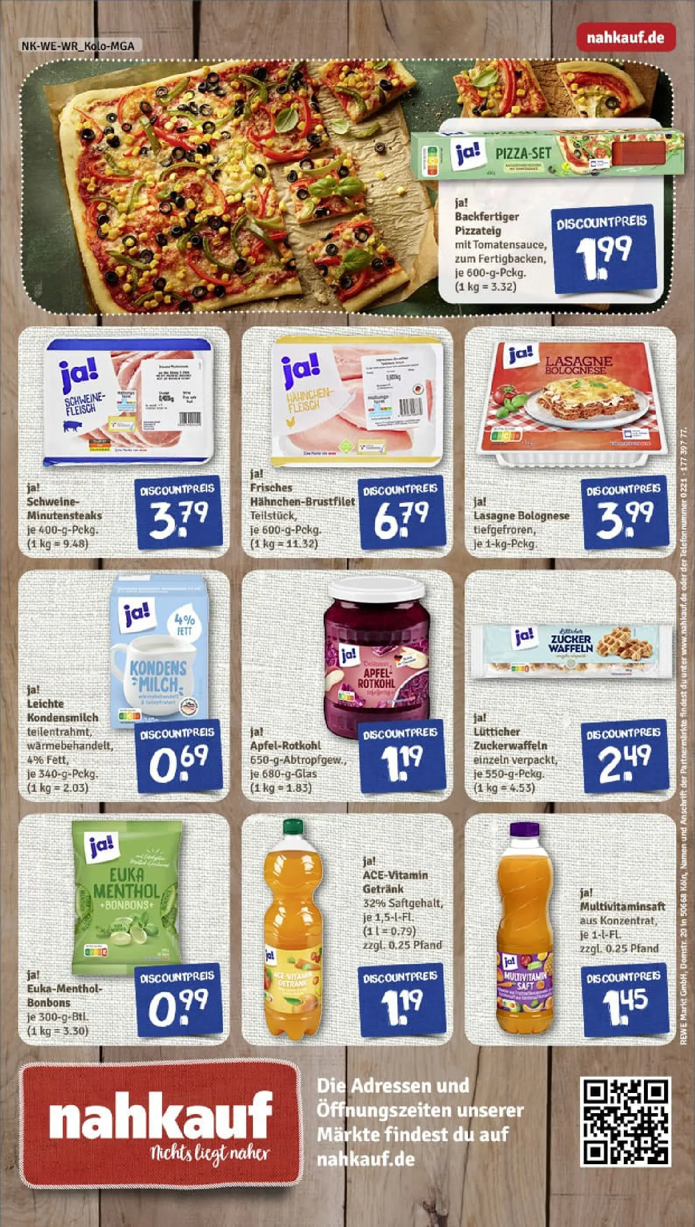REWE Prospekt ab 04.01.2026 zum Blättern » Angebote | Seite: 8 | Produkte: Milch, Rotkohl, Zucker, Saft