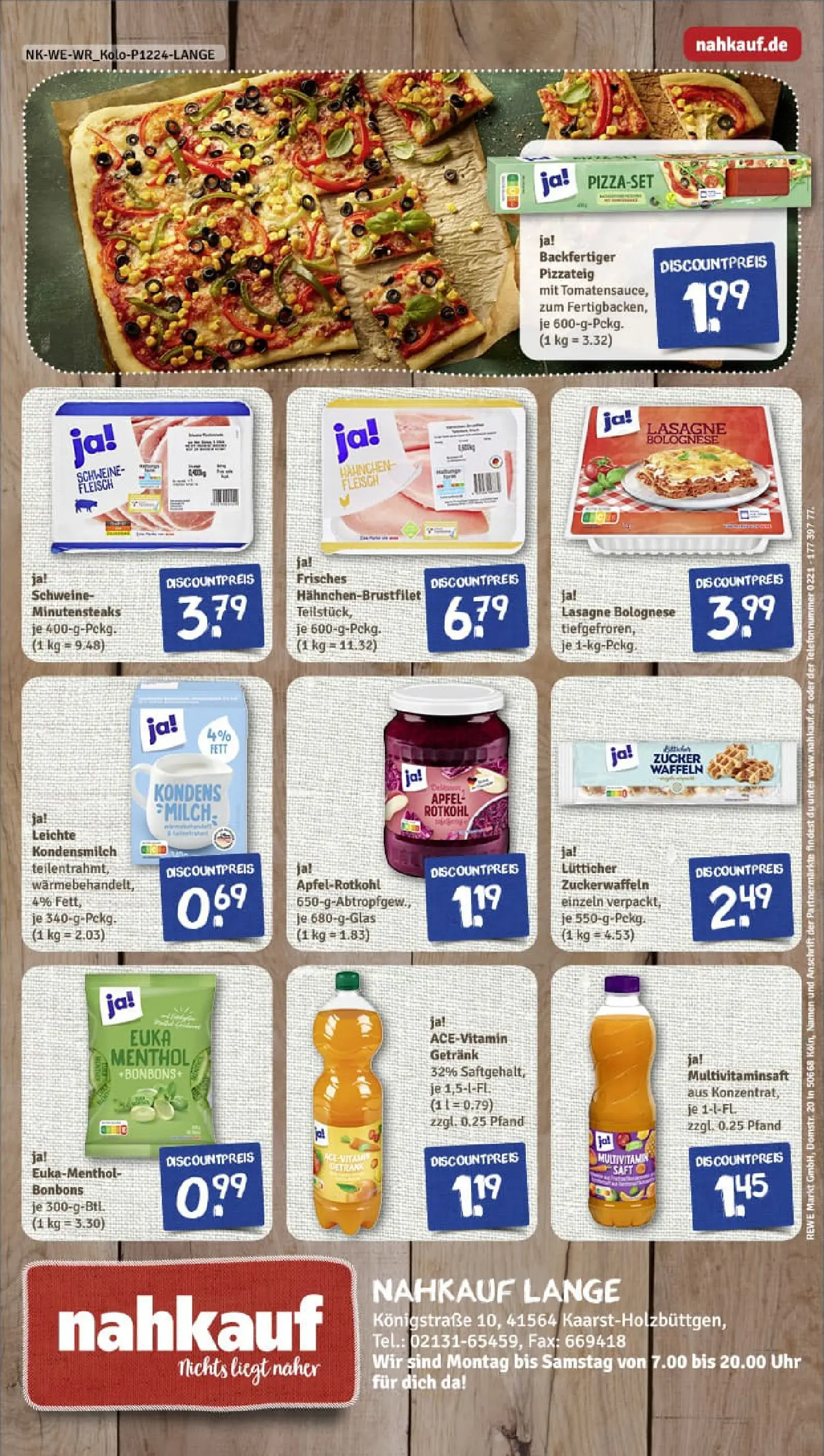 REWE Prospekt ab 04.01.2026 zum Blättern » Angebote | Seite: 8 | Produkte: Rotkohl, Äpfel, Apple, Pizza