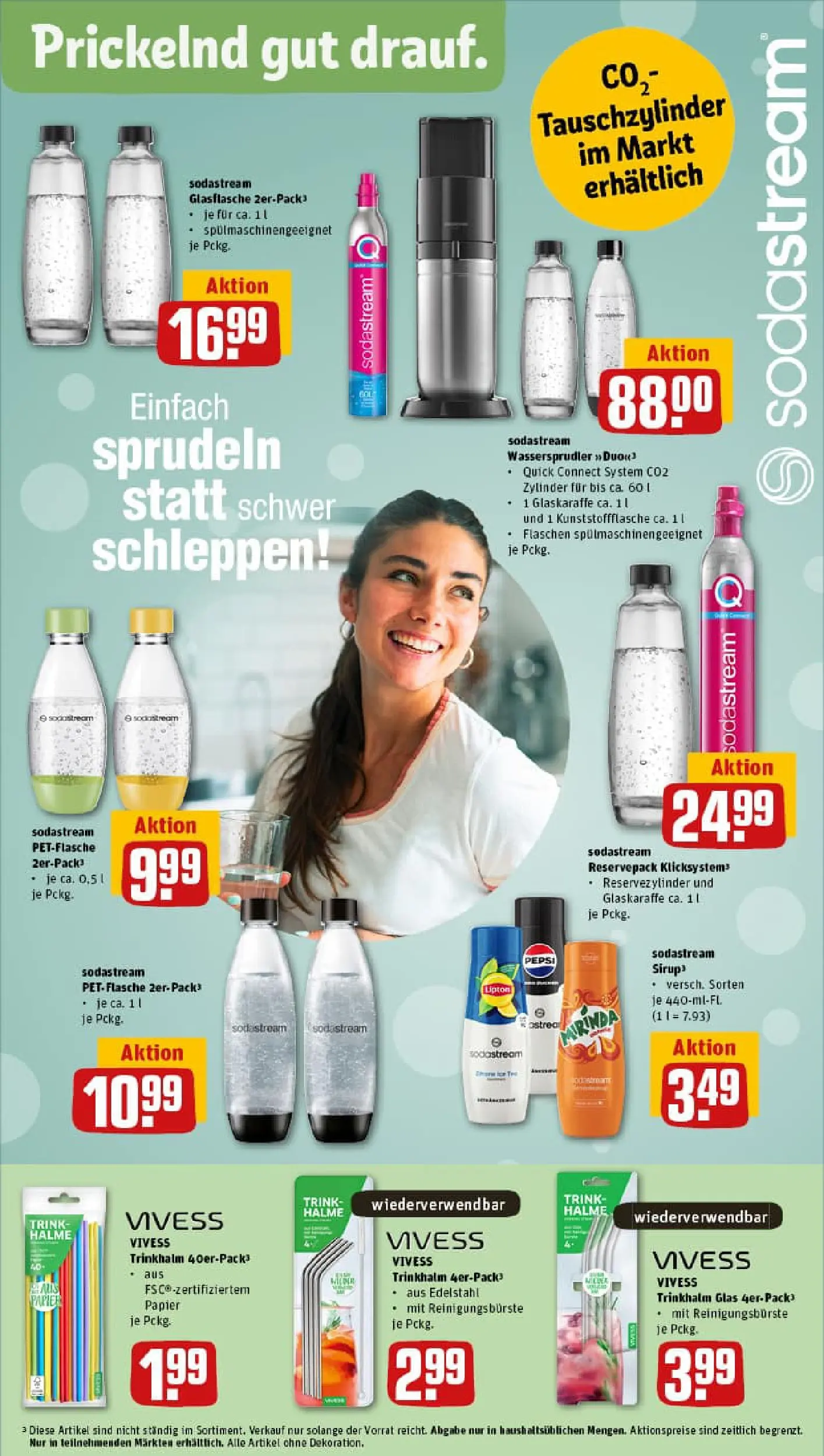 REWE Prospekt ab 04.01.2026 zum Blättern » Angebote | Seite: 33 | Produkte: Pepsi, Sodastream
