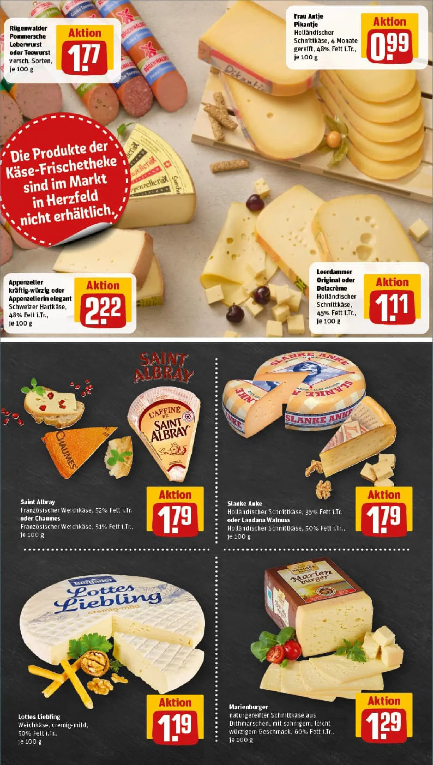 REWE Prospekt ab 04.01.2026 zum Blättern » Angebote | Seite: 13 | Produkte: Leerdammer