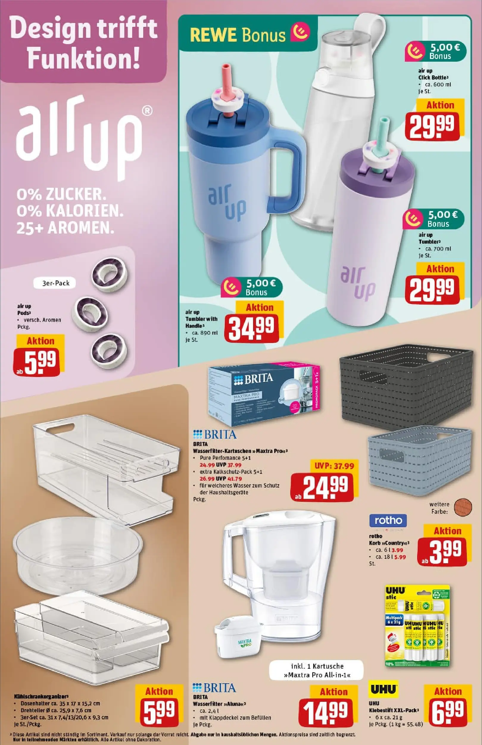 REWE Prospekt ab 04.01.2026 zum Blättern » Angebote | Seite: 30 | Produkte: Korb, Wasser