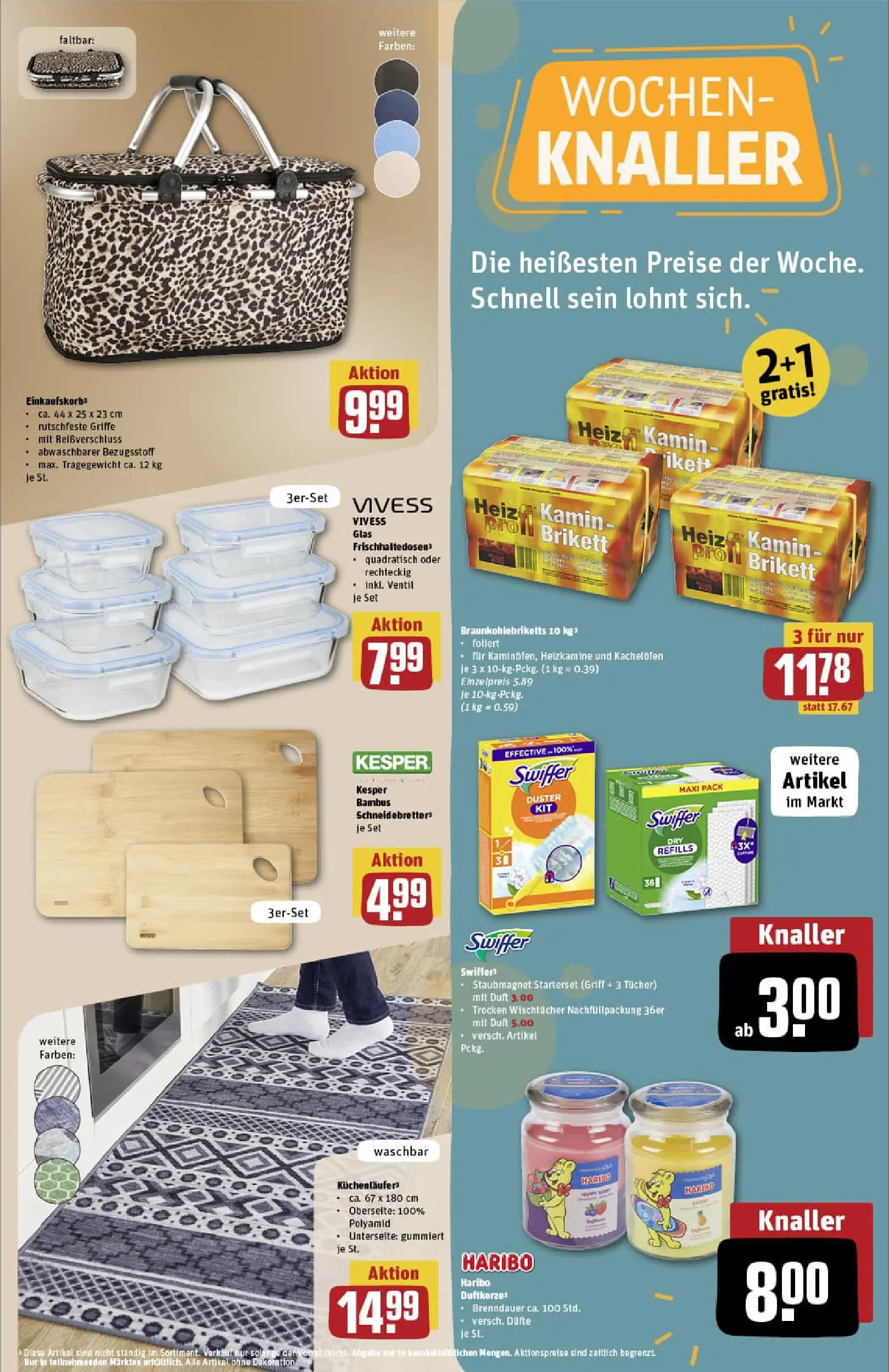REWE Prospekt ab 04.01.2026 zum Blättern » Angebote | Seite: 31 | Produkte: Kamin, Haribo, Duft, Swiffer