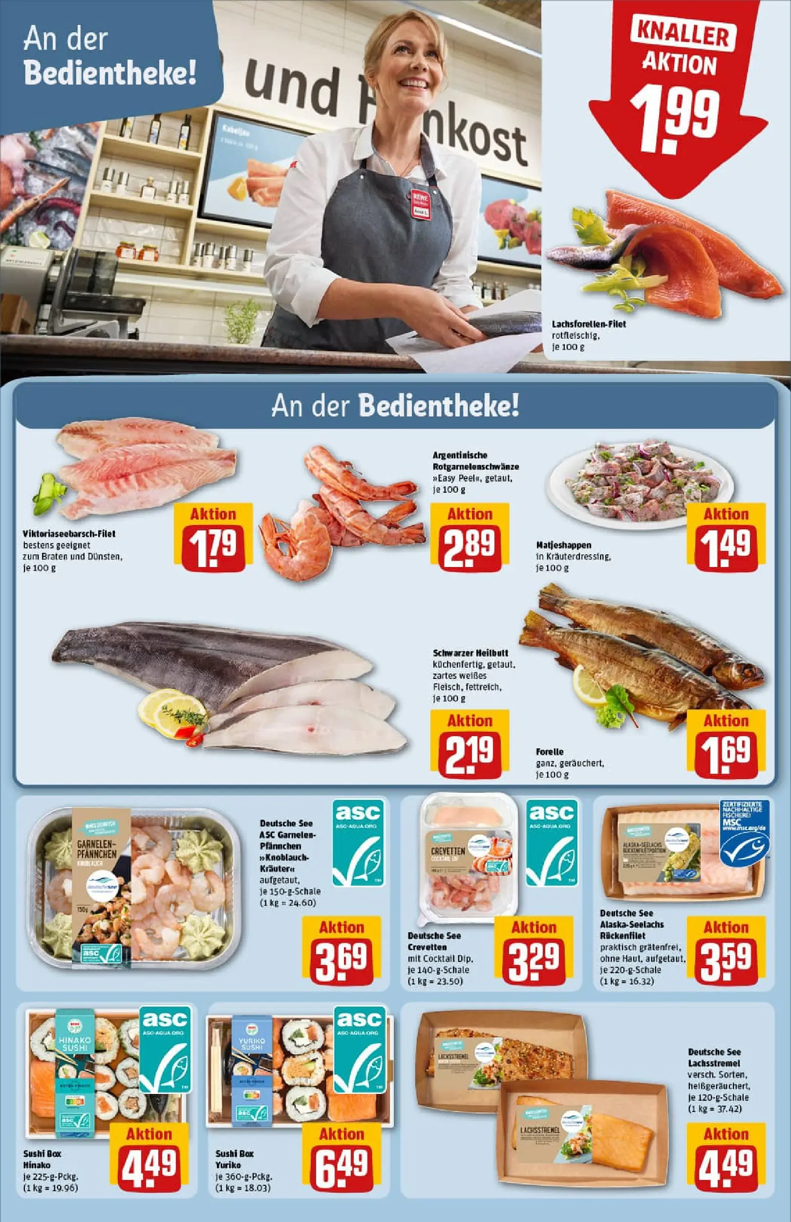 REWE Prospekt ab 04.01.2026 zum Blättern » Angebote | Seite: 12 | Produkte: Box, Garnelen