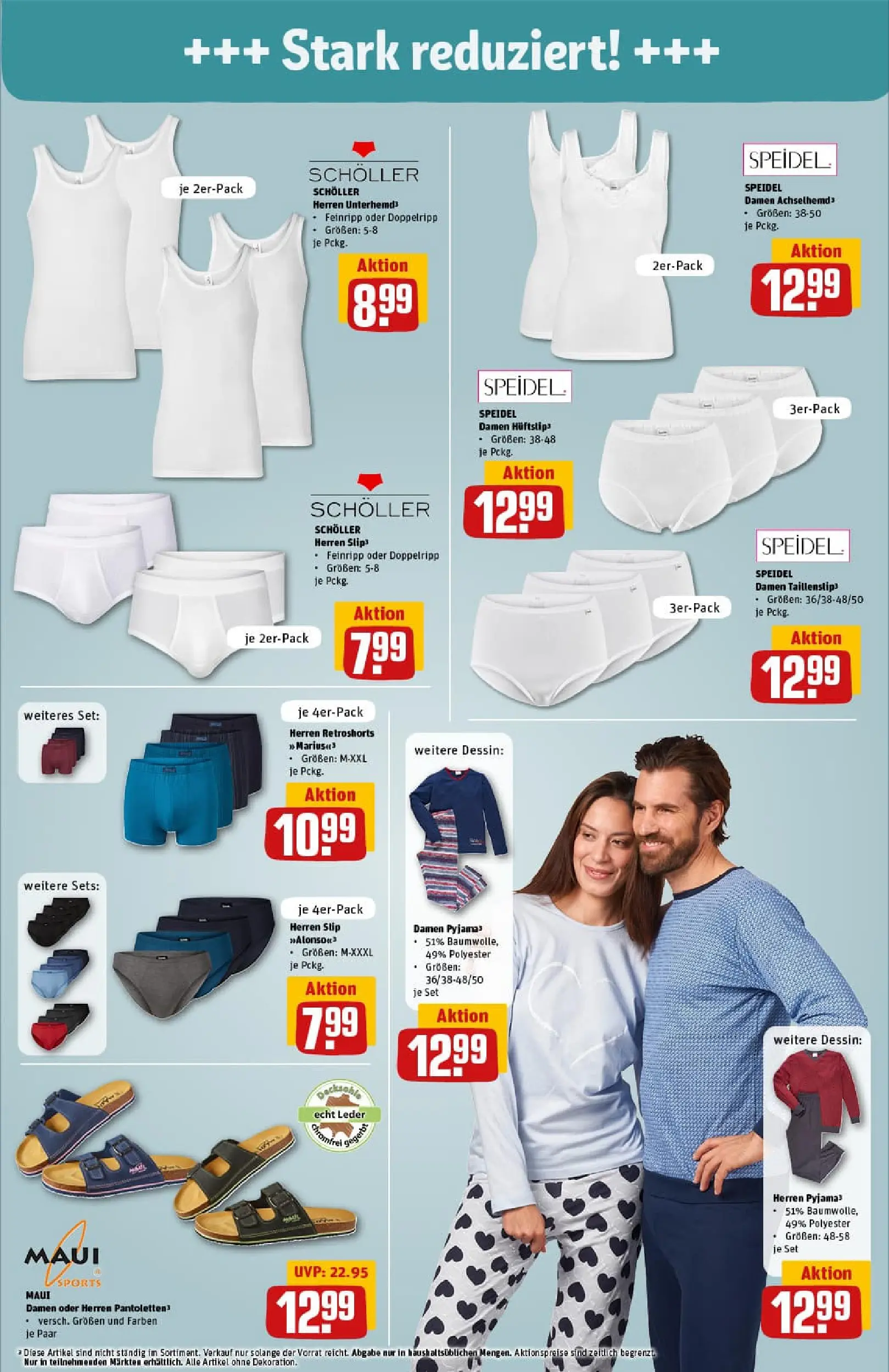 REWE Prospekt ab 04.01.2026 zum Blättern » Angebote | Seite: 33 | Produkte: Unterhemd, Pyjama, Slip