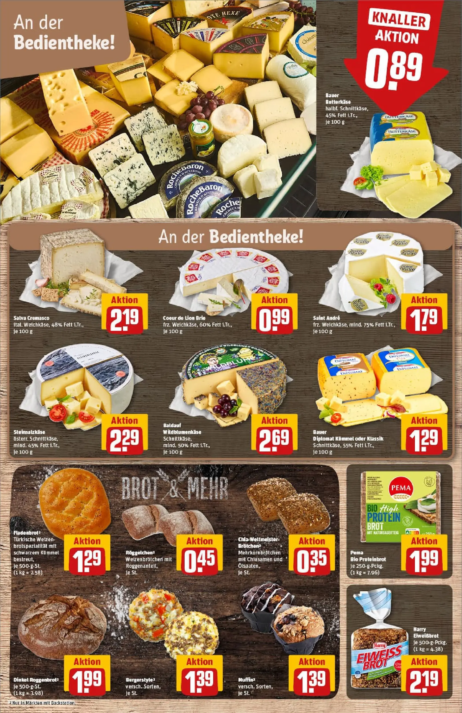 REWE Prospekt ab 04.01.2026 zum Blättern » Angebote | Seite: 11 | Produkte: Brot