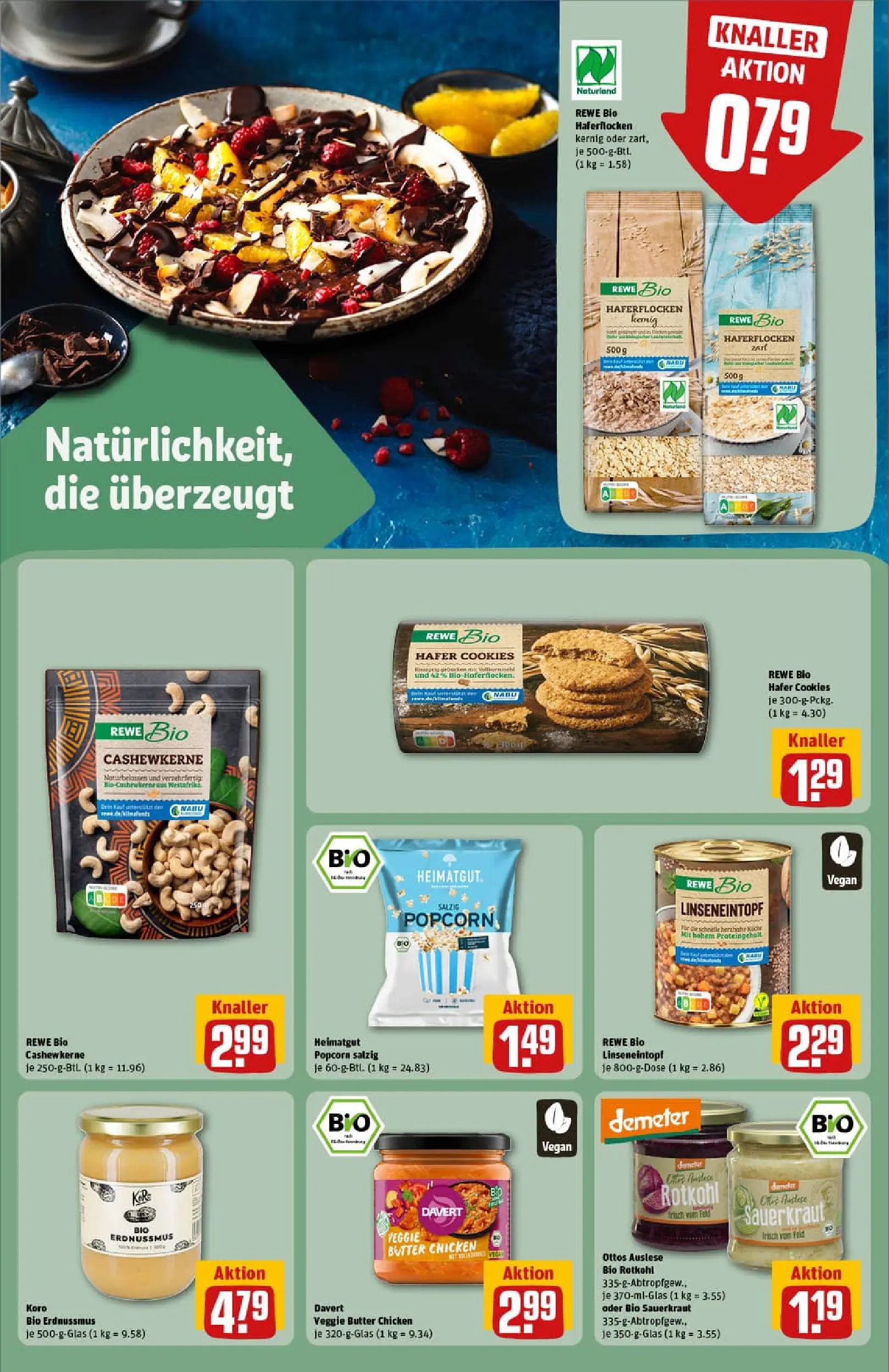 REWE Prospekt ab 04.01.2026 zum Blättern » Angebote | Seite: 19 | Produkte: Butter, Rotkohl