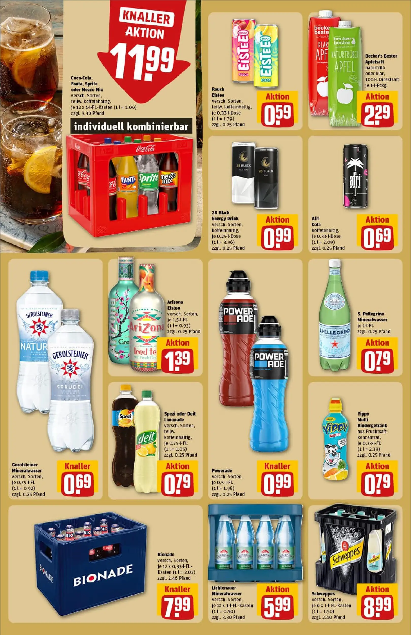 REWE Prospekt ab 04.01.2026 zum Blättern » Angebote | Seite: 22 | Produkte: Mixer, Fanta, Limonade, Mineralwasser