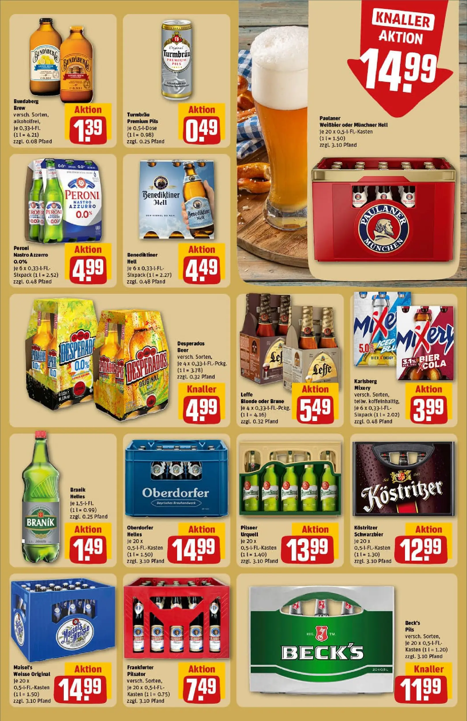 REWE Prospekt ab 04.01.2026 zum Blättern » Angebote | Seite: 23 | Produkte: Cola, Pils, Benediktiner hell, Pilsner urquell