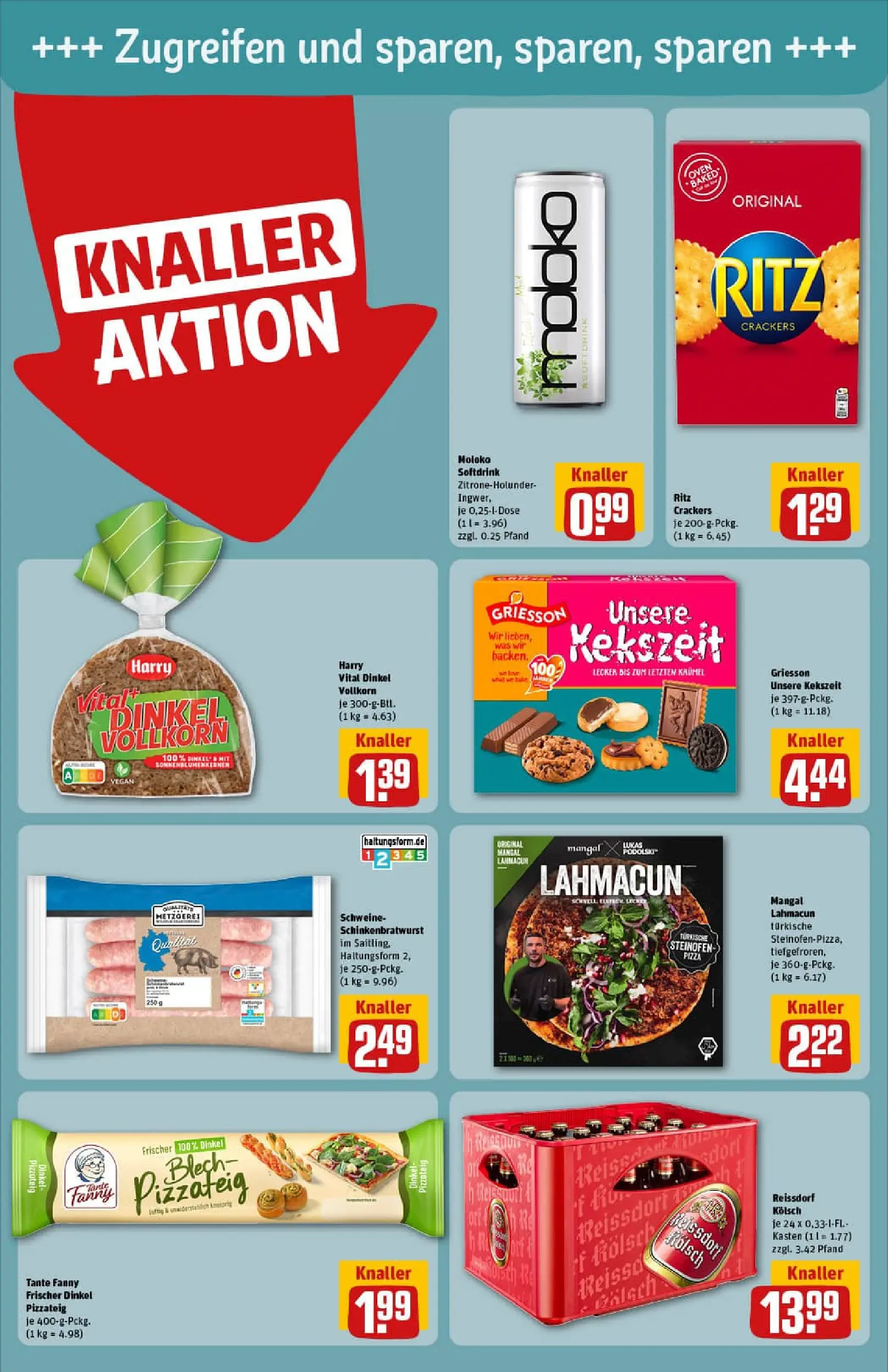 REWE Prospekt ab 04.01.2026 zum Blättern » Angebote | Seite: 16 | Produkte: Pizza
