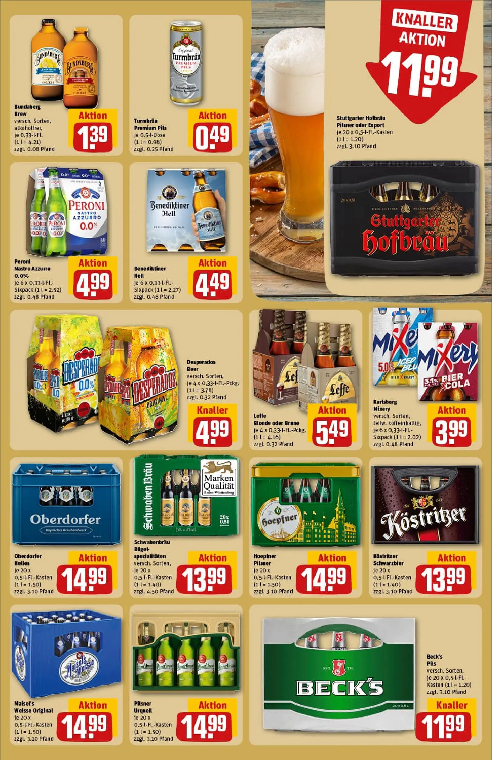REWE Prospekt ab 04.01.2026 zum Blättern » Angebote | Seite: 17 | Produkte: Kostritzer, Pils, Desperados, Mixery
