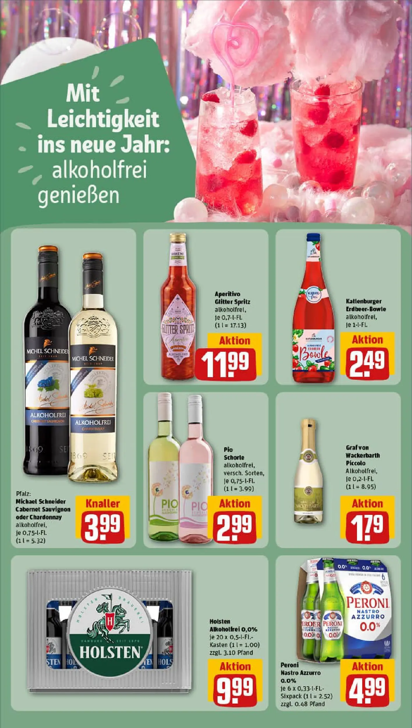 REWE Prospekt ab 04.01.2026 zum Blättern » Angebote | Seite: 24 | Produkte: Sprite, Holsten