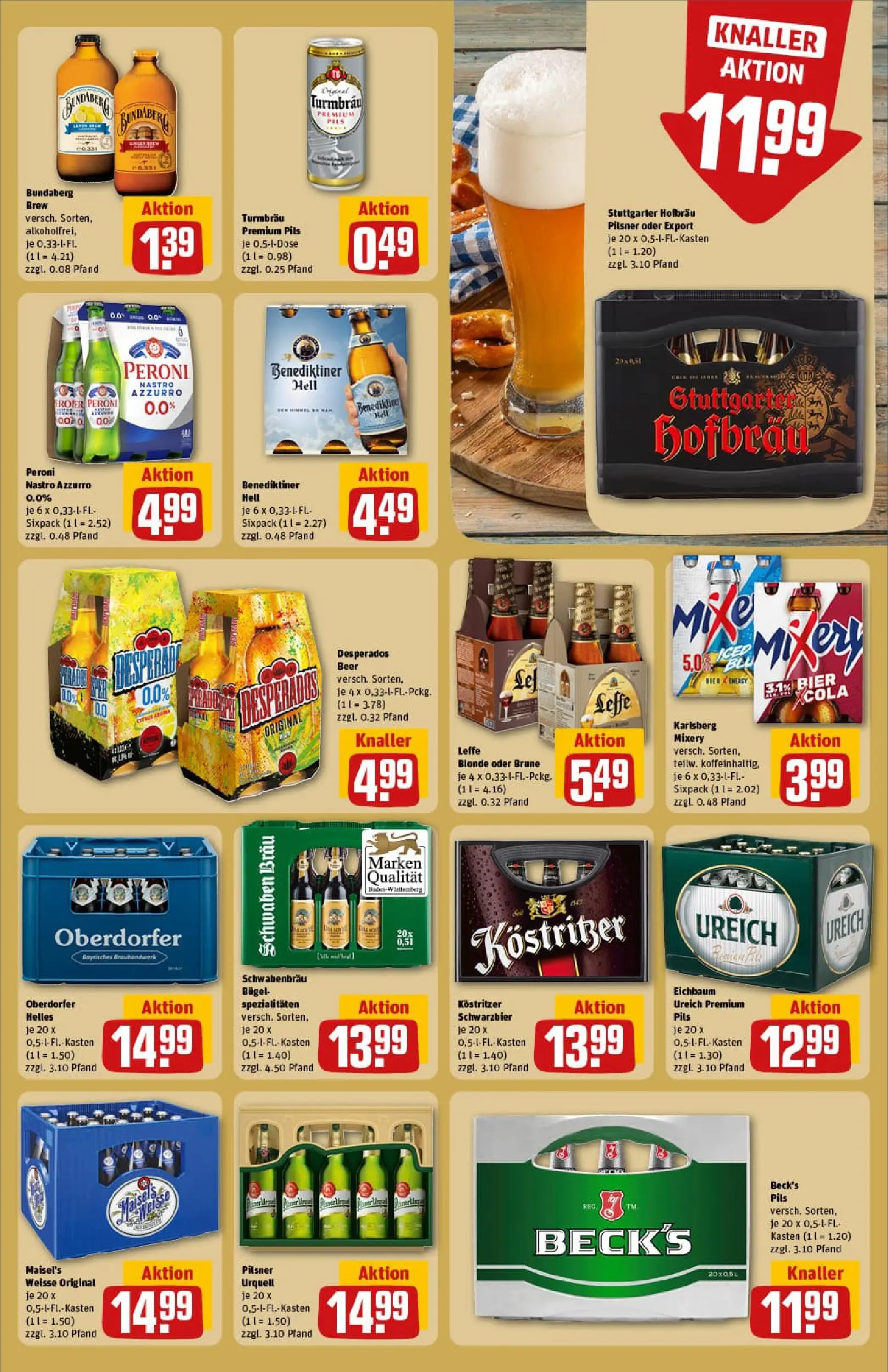 REWE Prospekt ab 04.01.2026 zum Blättern » Angebote | Seite: 17 | Produkte: Kostritzer, Pils, Desperados, Mixery
