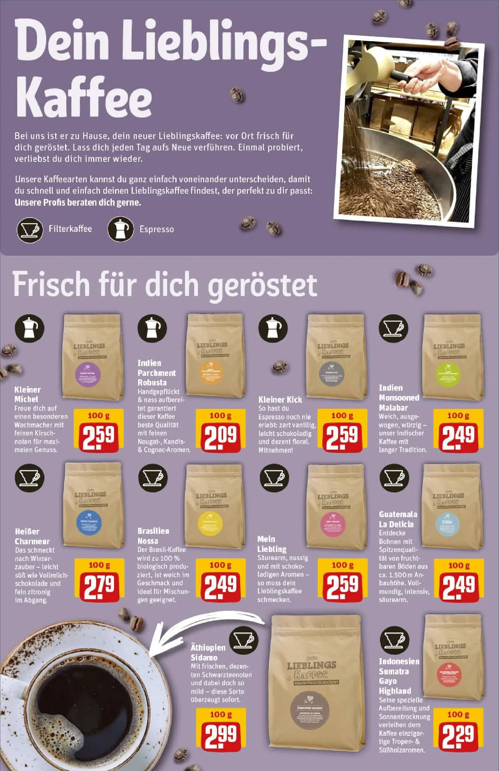 REWE Prospekt ab 04.01.2026 zum Blättern » Angebote | Seite: 13 | Produkte: Kaffee, Schokolade
